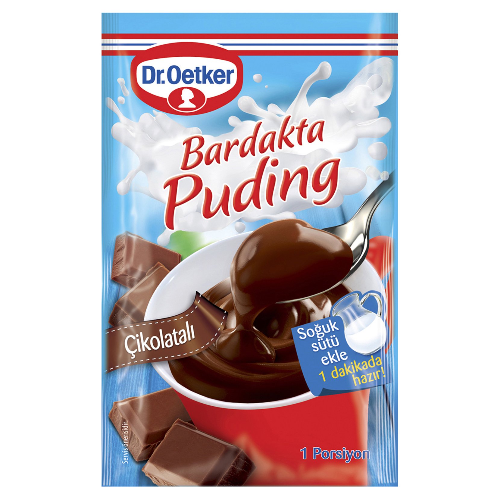 Dr.Oetker Bardakta Puding Çikolatalı 35 Gr