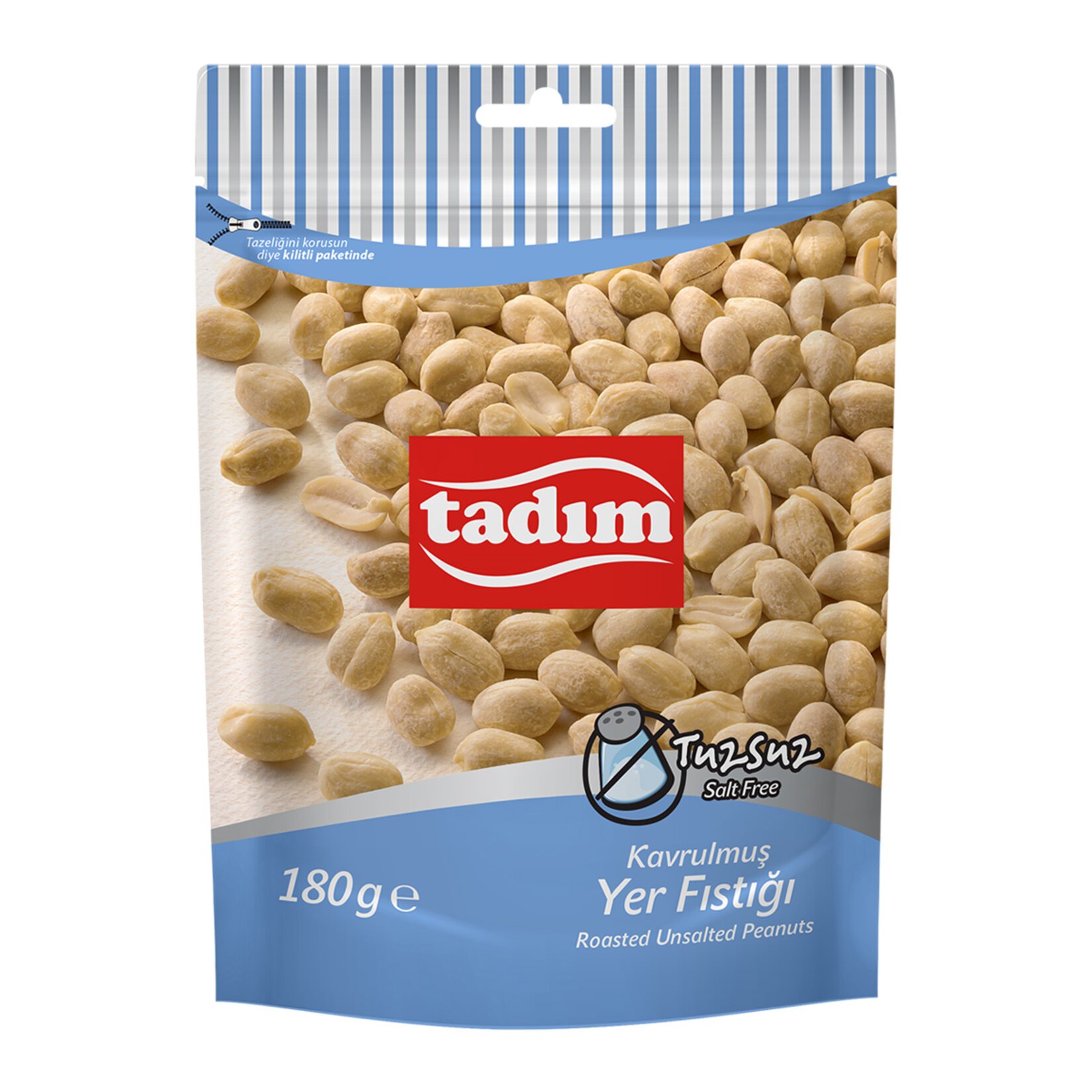 Tadım Fırınlanmış Tuzsuz Yer Fıstığı 180 Gr