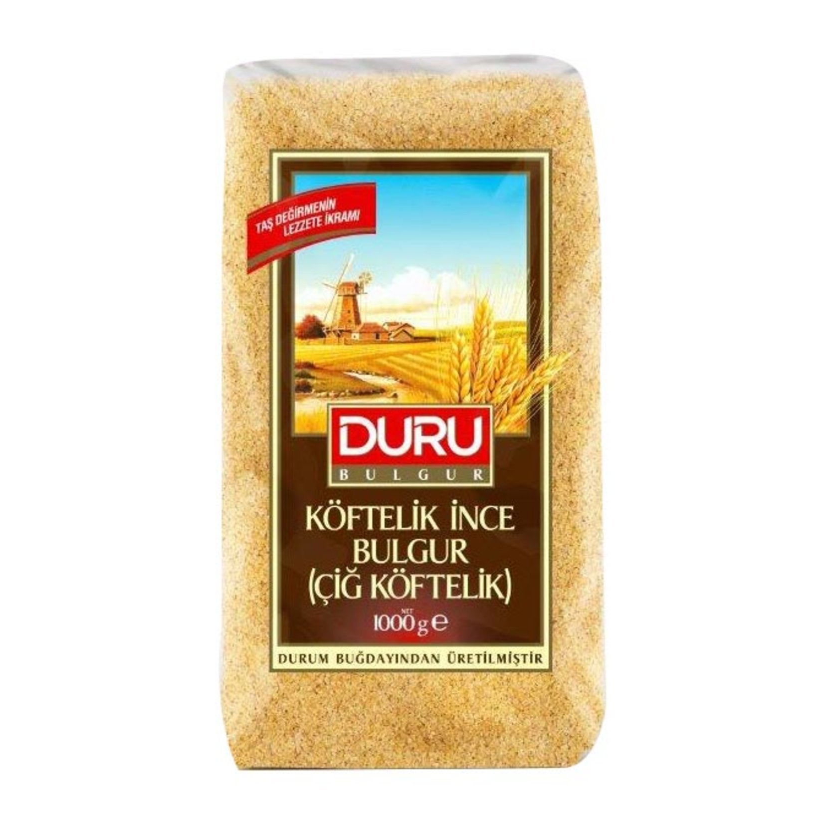 Duru Köftelik İnce Bulgur (Çiğköftelik) 1 Kg