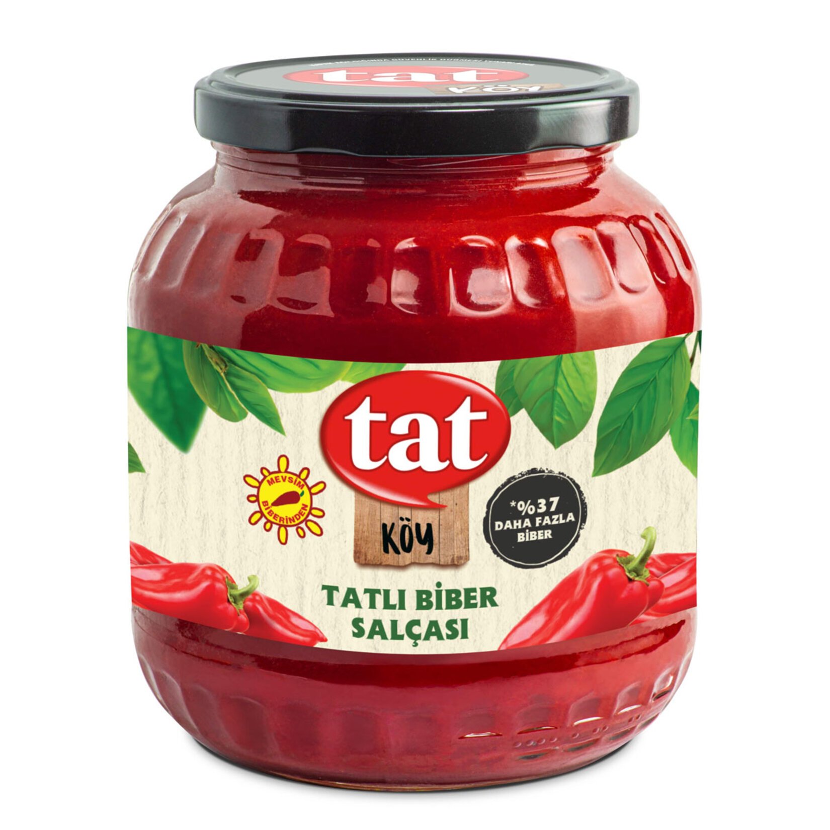 Tat Köy Tatlı Biber Salçası 1625 Gr