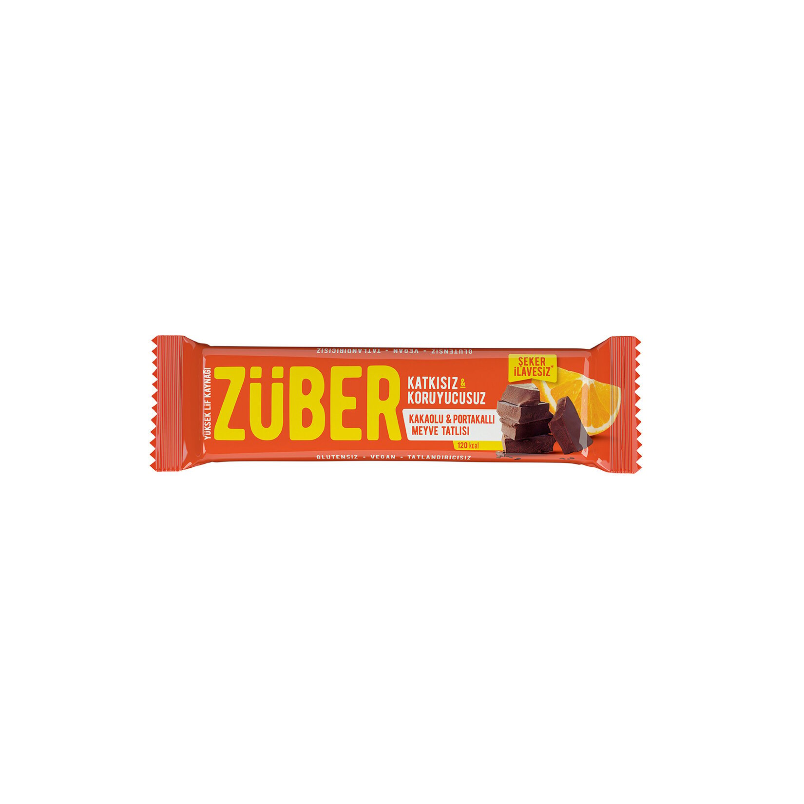 Züber Kakaolu Ve Portakallı Meyve Barı 40 Gr