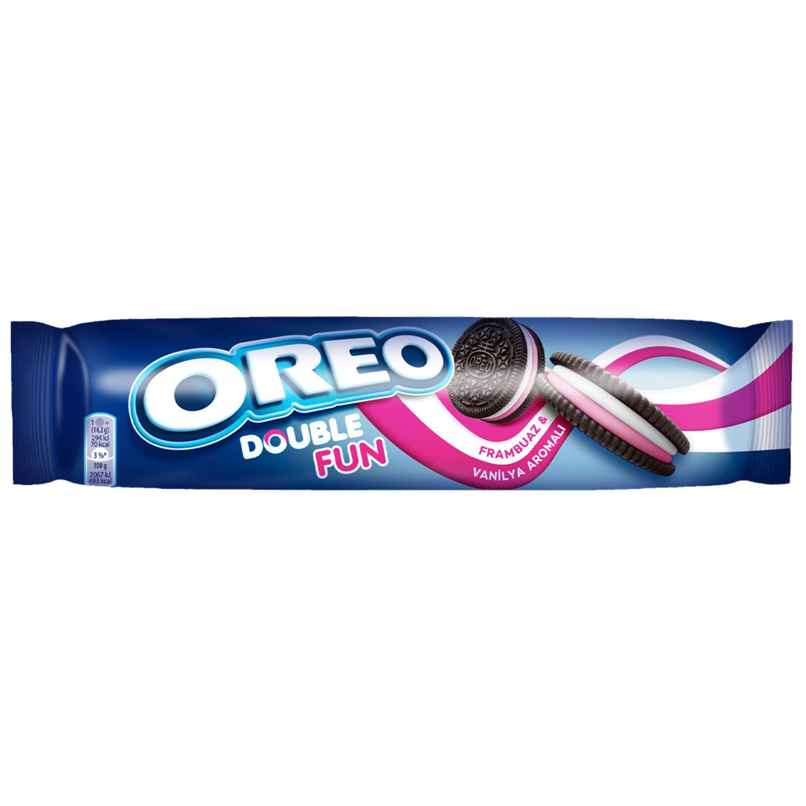 Oreo Double Fun Frambuaz Vanilya Aromalı 157 Gr