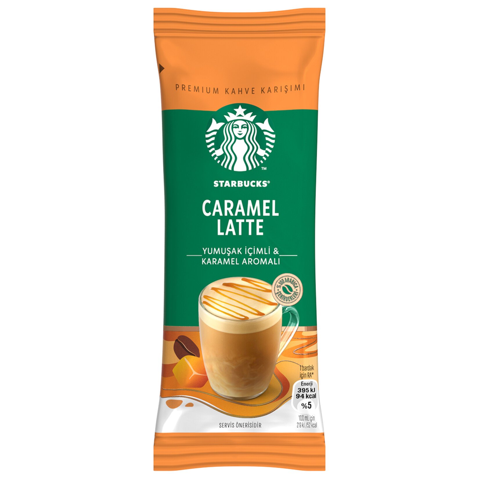 Starbucks Caramel Latte Premium Kahve Karışımı 21,5gr