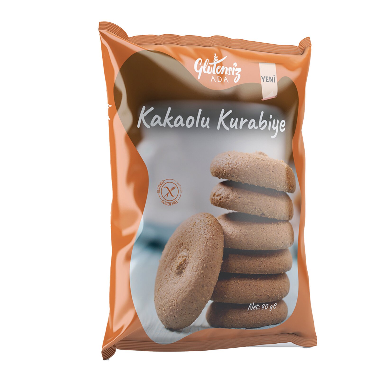 Glutensiz Ada Kakaolu Kurabiye 40 Gr