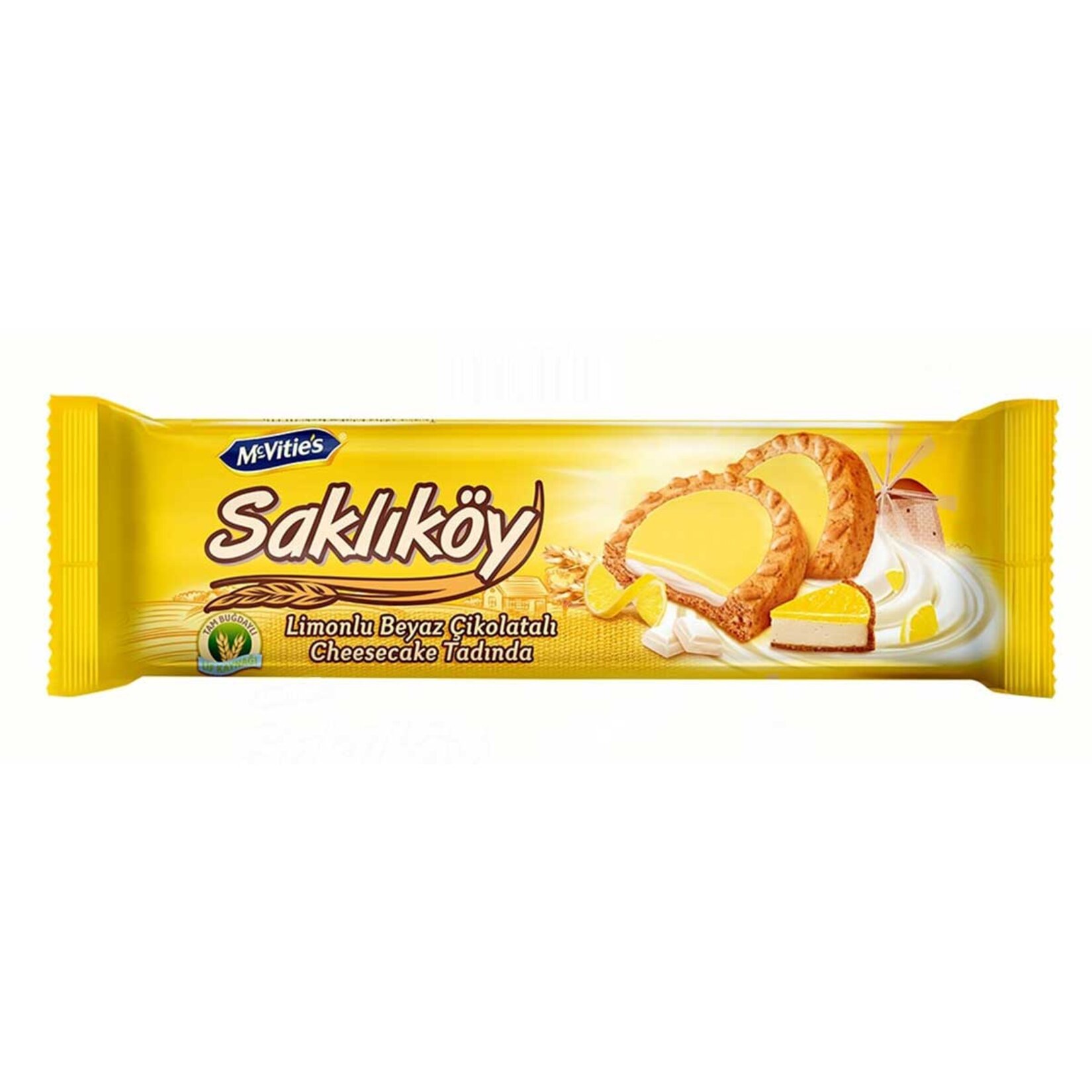 Ülker Saklıköy Limonlu Beyaz Çikolatalı Bisküvi 100gr