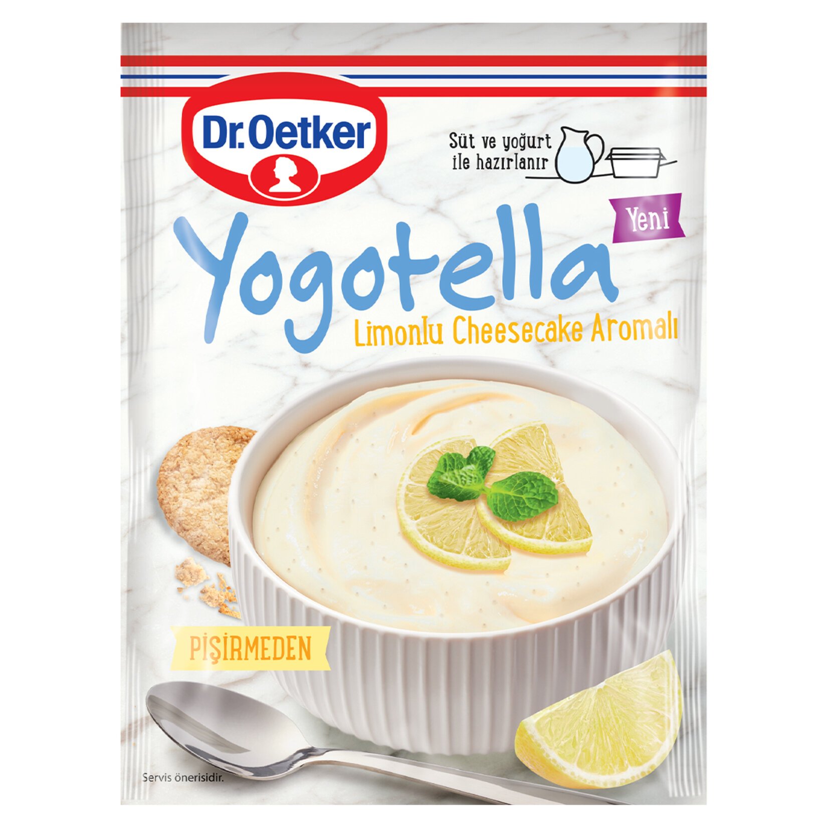 Dr.Oetker Limonlu Cheesecake Aromalı Yogotella 83 Gr