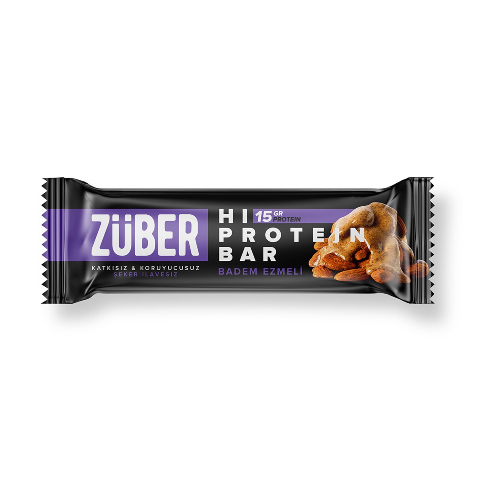 Züber Badem Ezmeli HI-Protein Bar 45 Gr