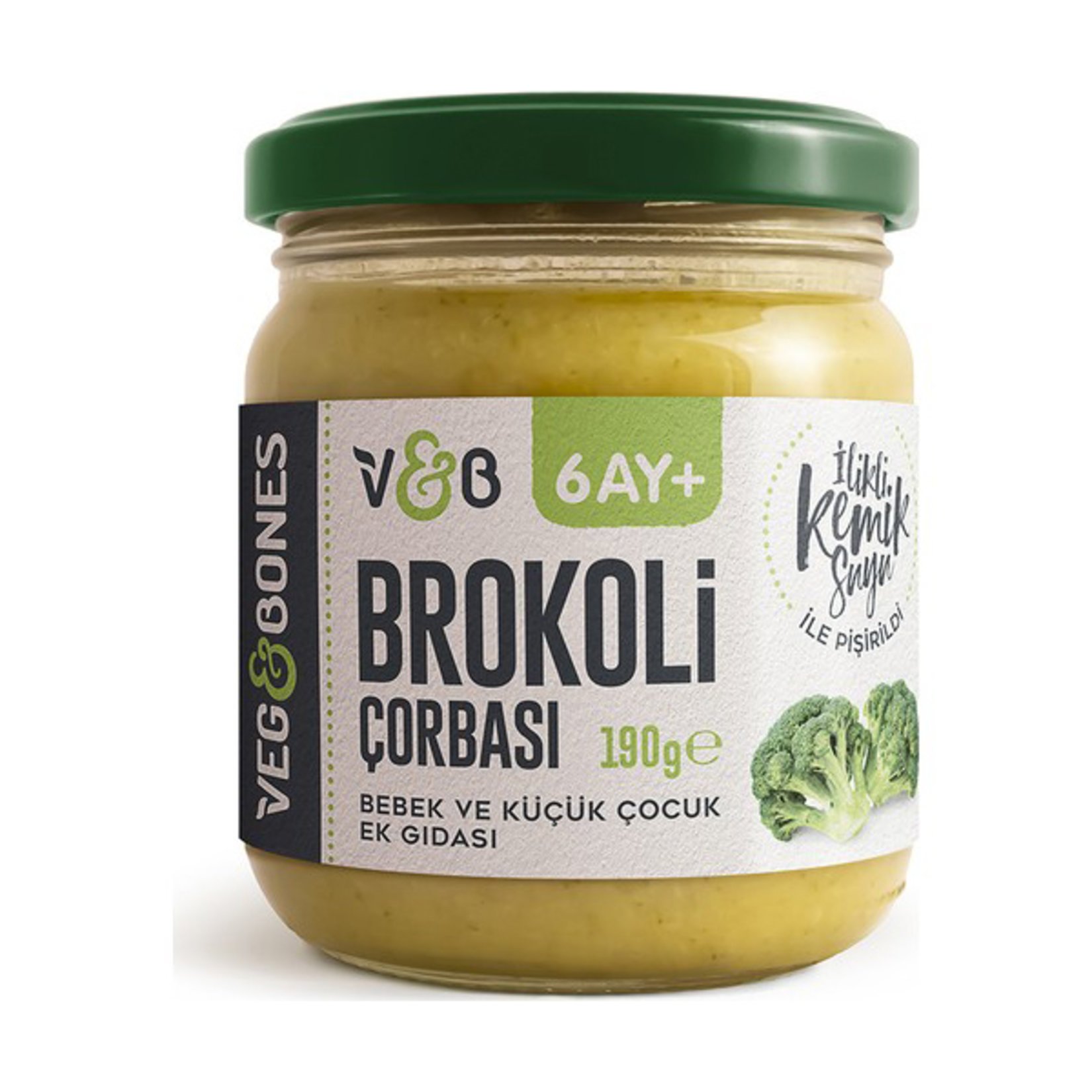 Veg&Bones Brokoli Çorbası 190 Gr