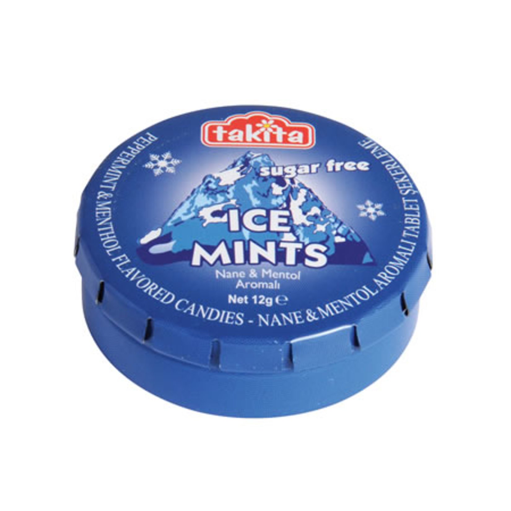 Takita Ice Mints Şekersiz Tablet Şeker 12 Gr