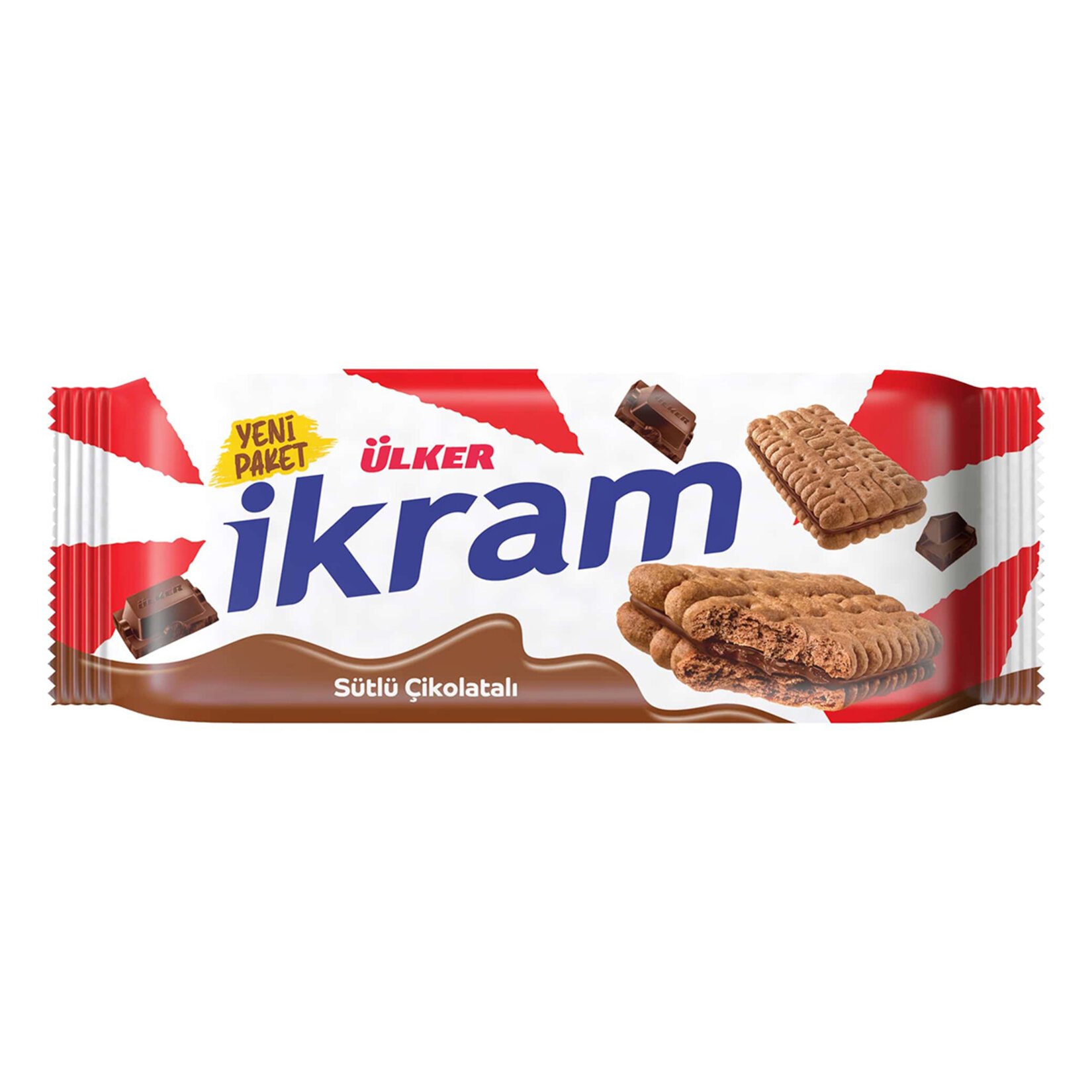 İkram Kremalı Bisküvi Çikolatalı 84 Gr