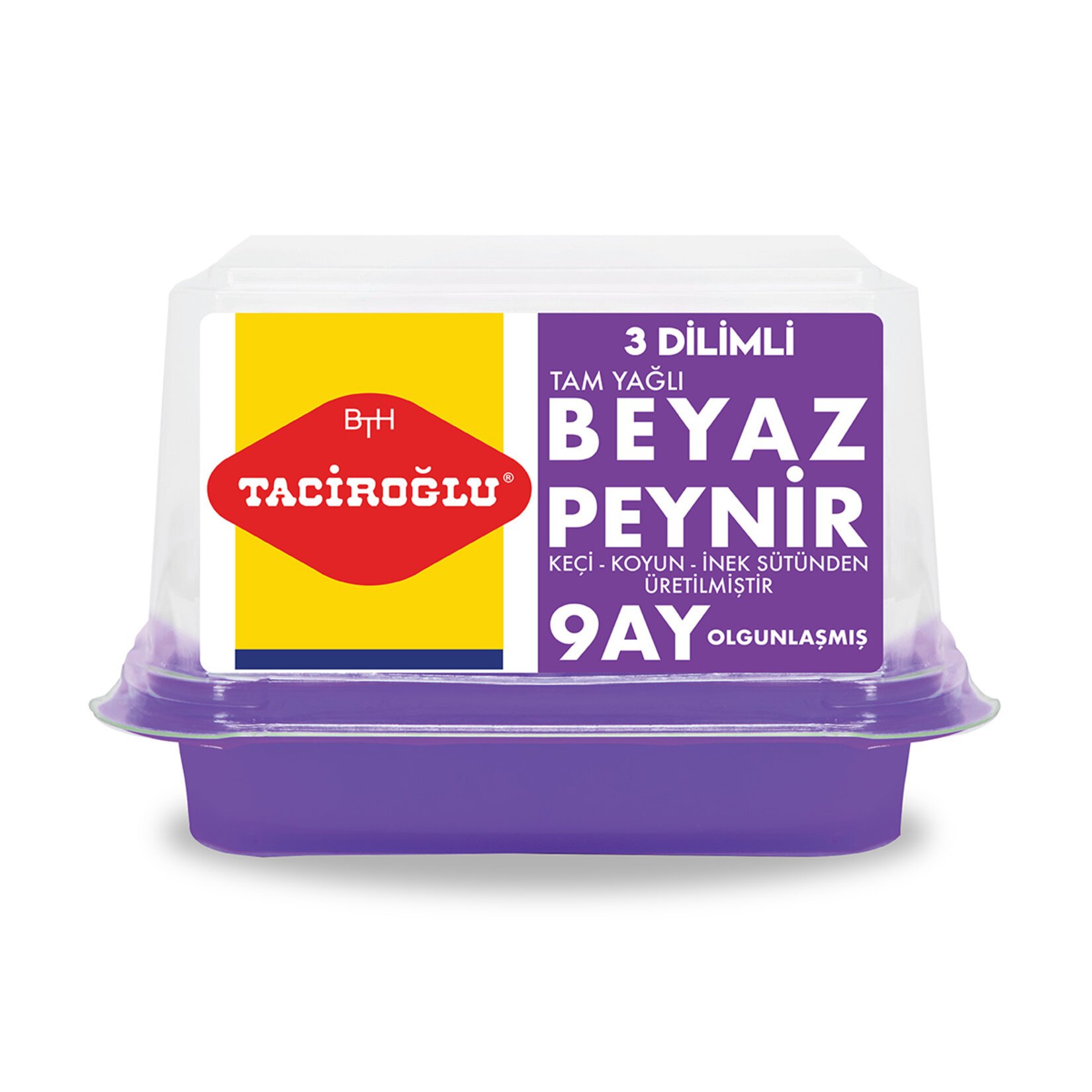 Taciroğlu 3 Dilimli Keçi Peynir 450G