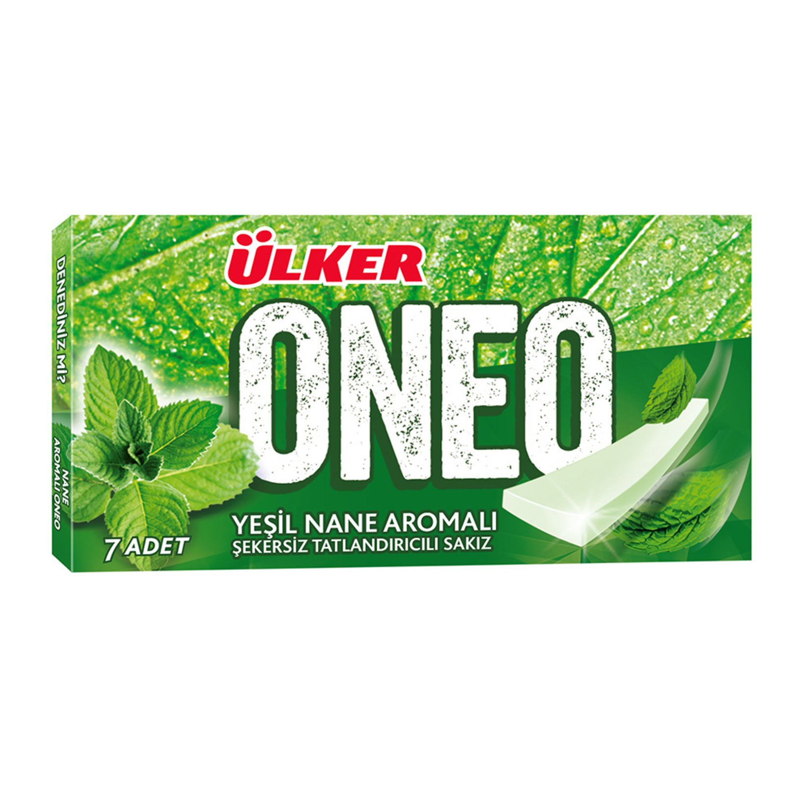 Oneo Slims Yeşil Nane Aromalı Tatlandırıcılı Sakız 14 Gr