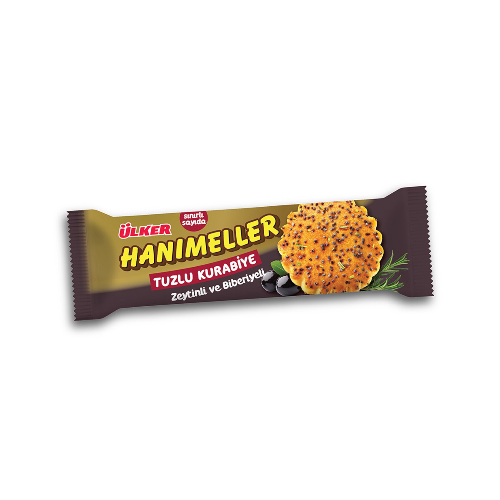 Hanımeller Zeytinli Biberiyeli Tuzlu Kurabiye 81 Gr