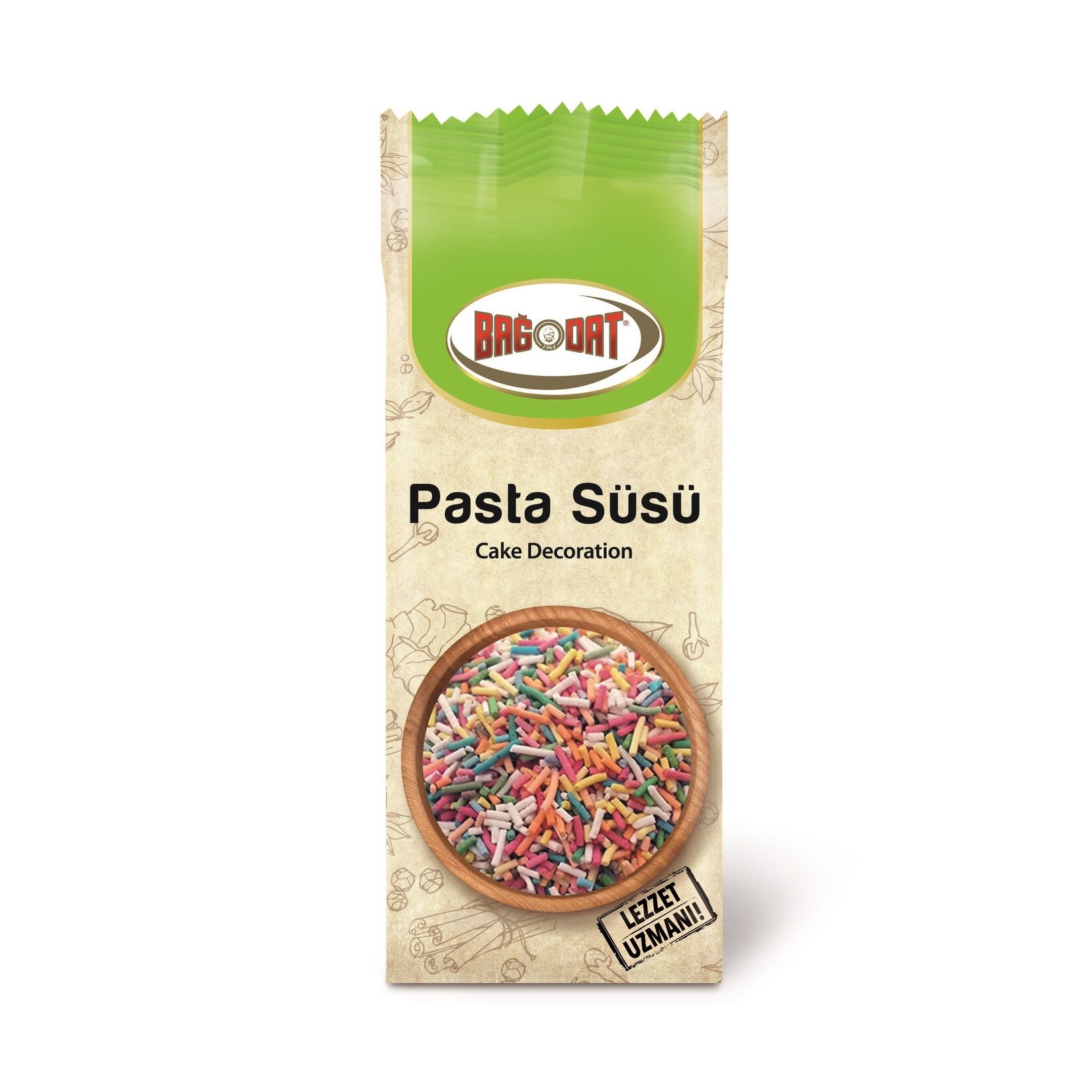 Bağdat Pasta Süsü 50 Gr