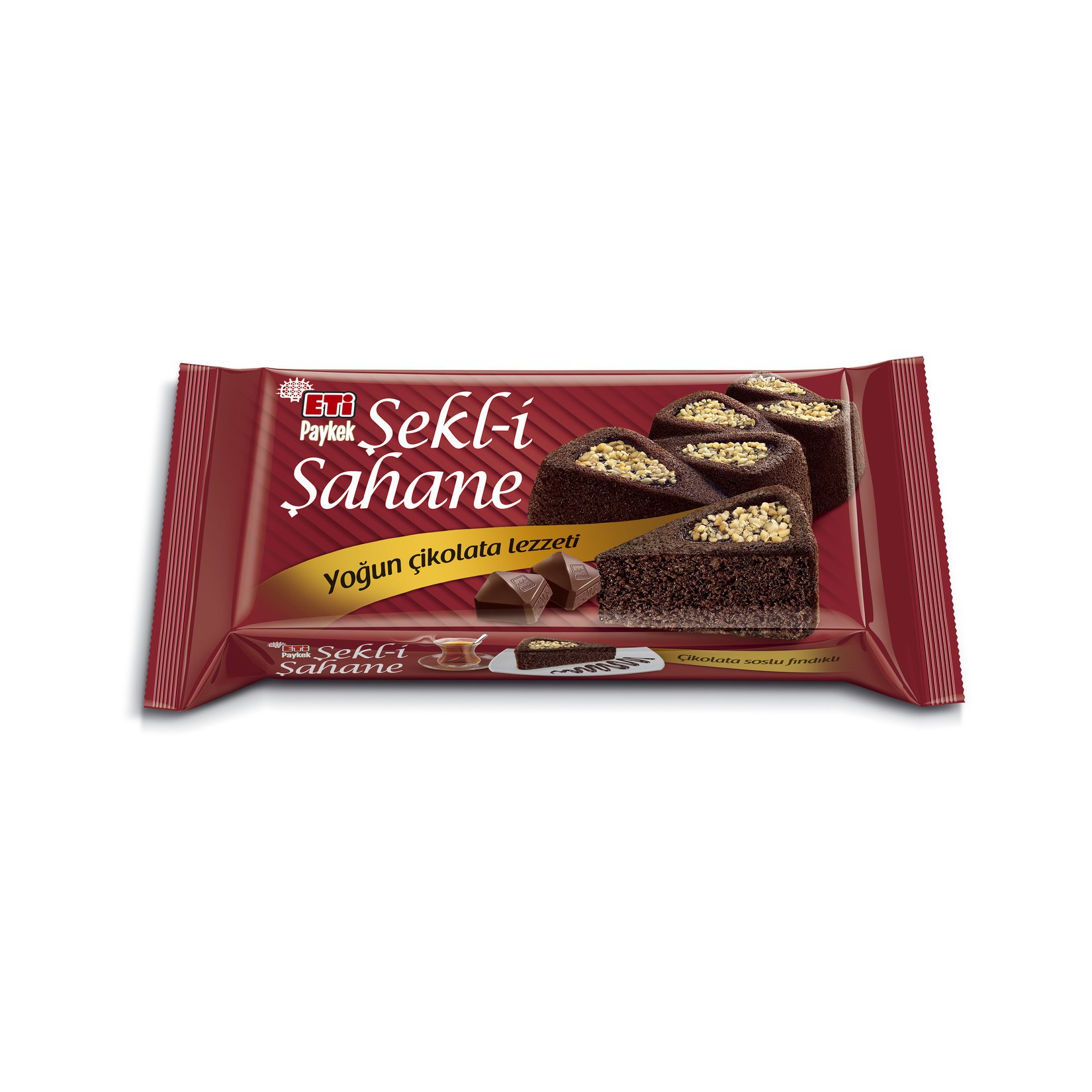 Eti Paykek Şekl-i Şahane Çikolata Soslu Fındıklı Kek 285 Gr