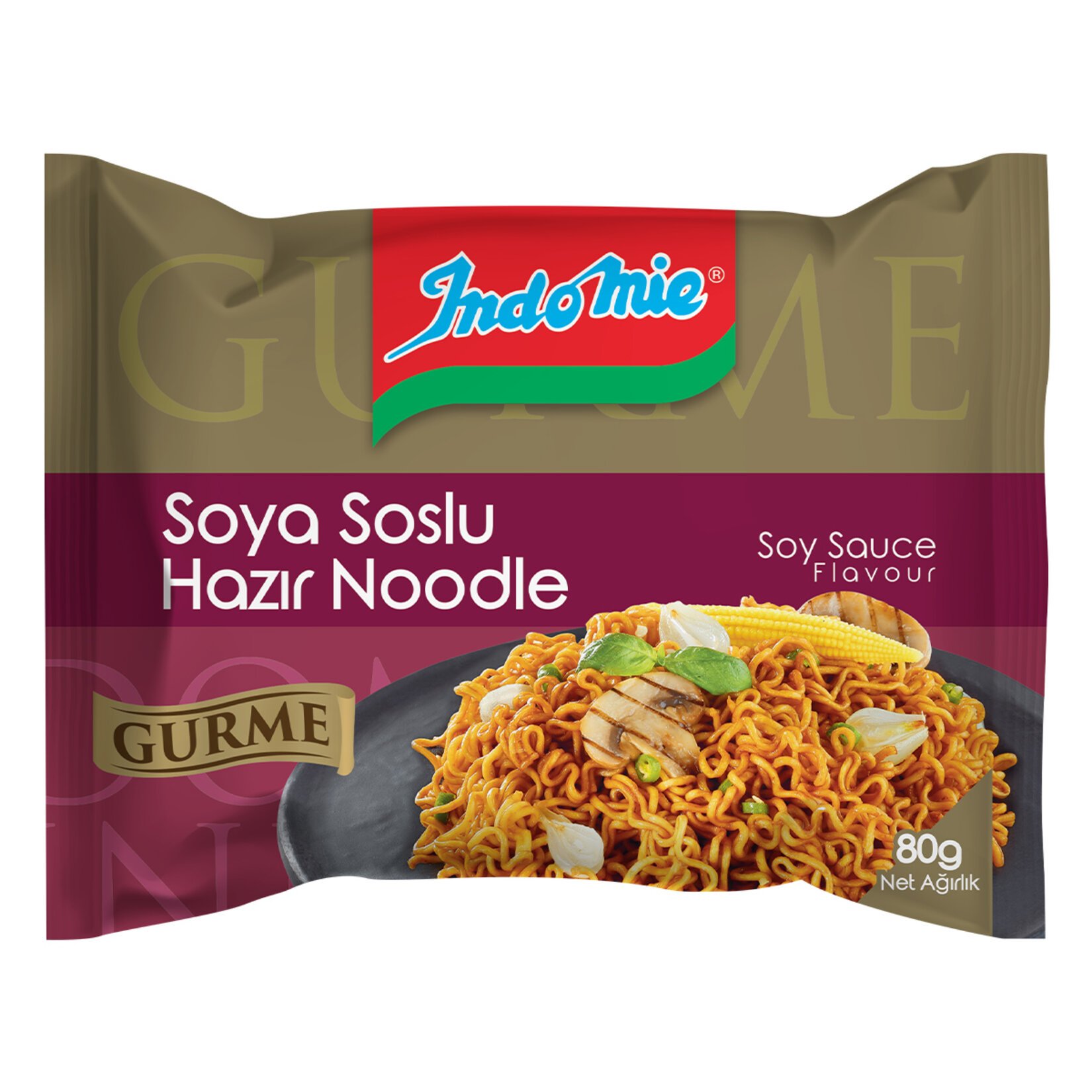 Indomie Gurme Soya Soslu Hazır Noodle 80 Gr