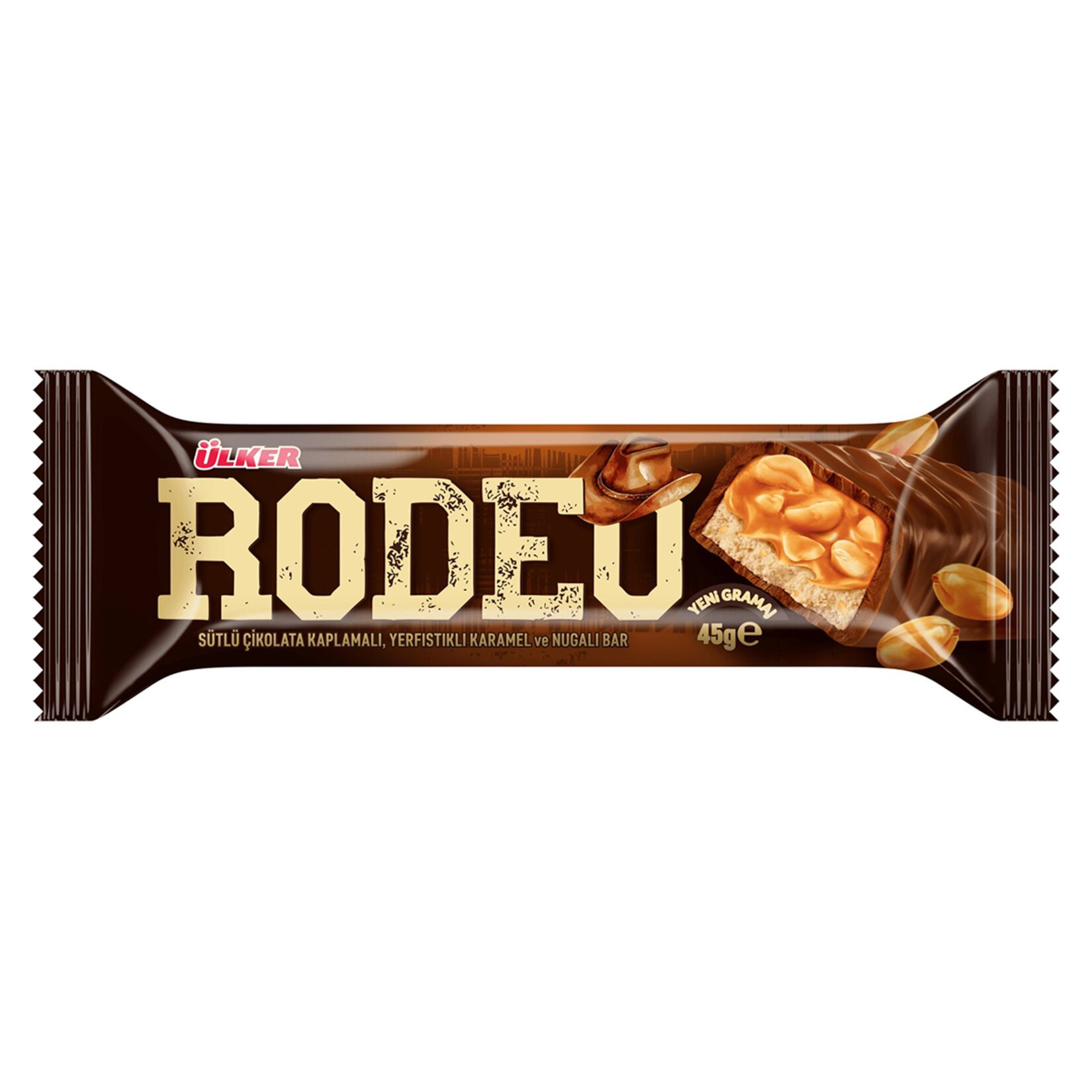 Ülker Rodeo Kaplamalı Bar Yer Fıstığı 45 Gr