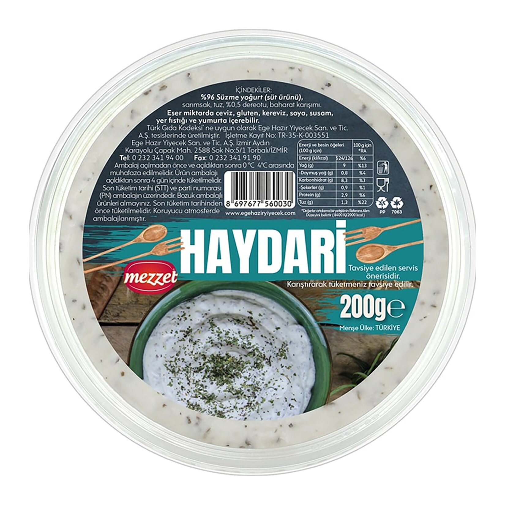 Mezzet Haydari 200 G