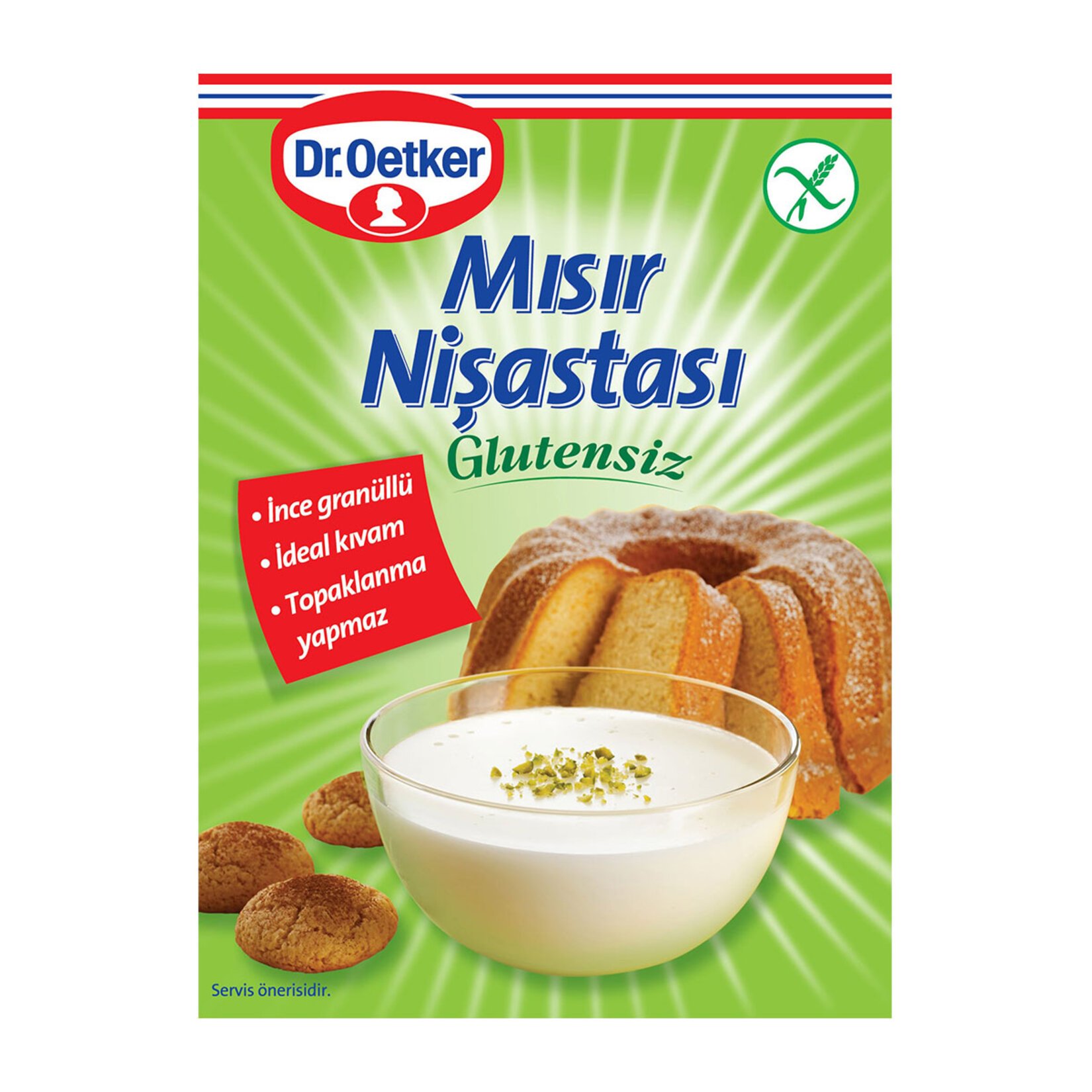 Dr.Oetker Glutensiz Mısır Nişastası 150 Gr