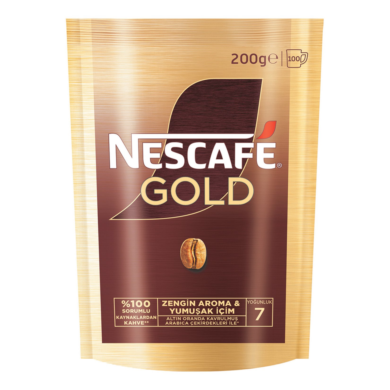 Nescafé Gold Çözünebilir Kahve 200g Ekonomik Paket