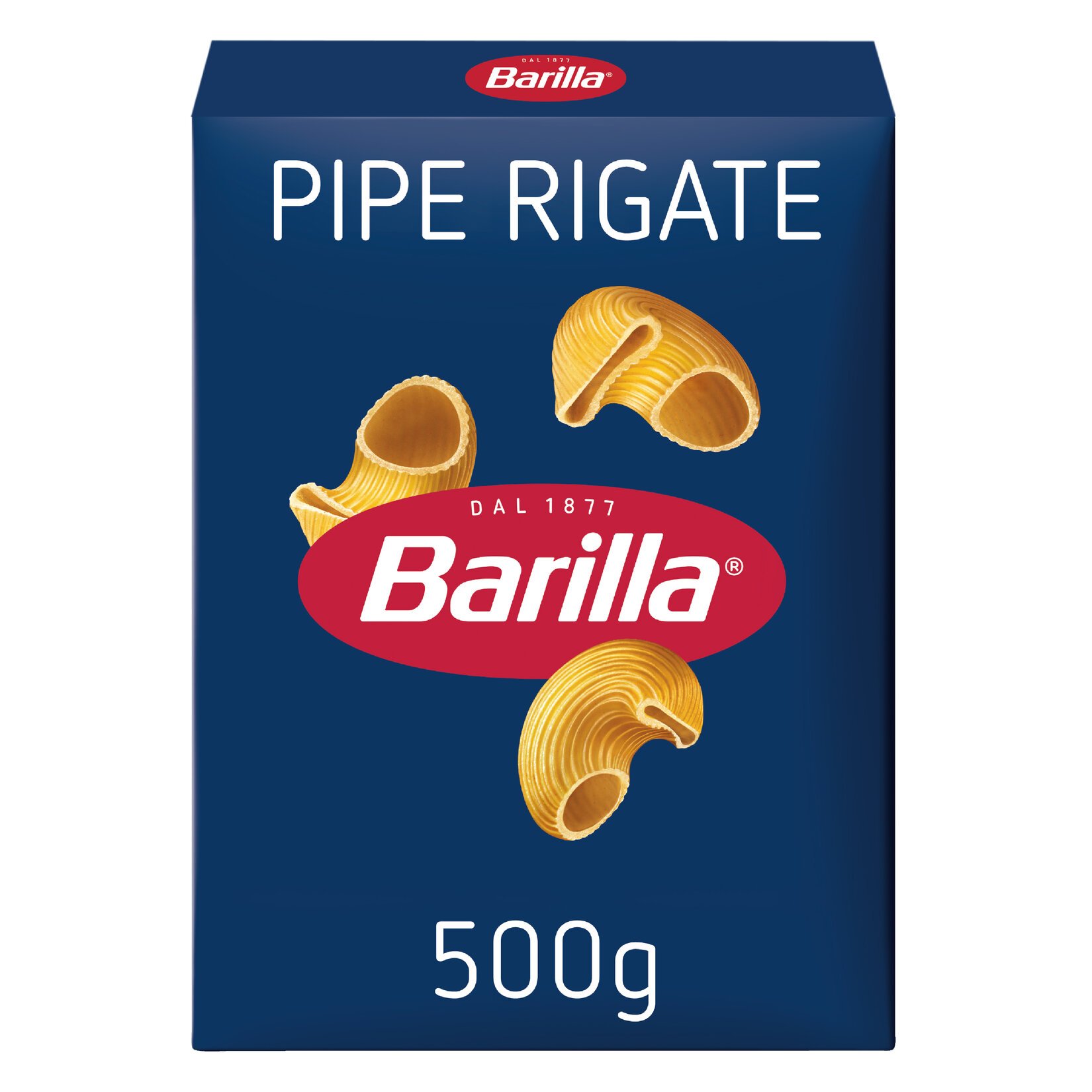 Barilla Mantı Makarna (Pipe Rigate) 500 Gr