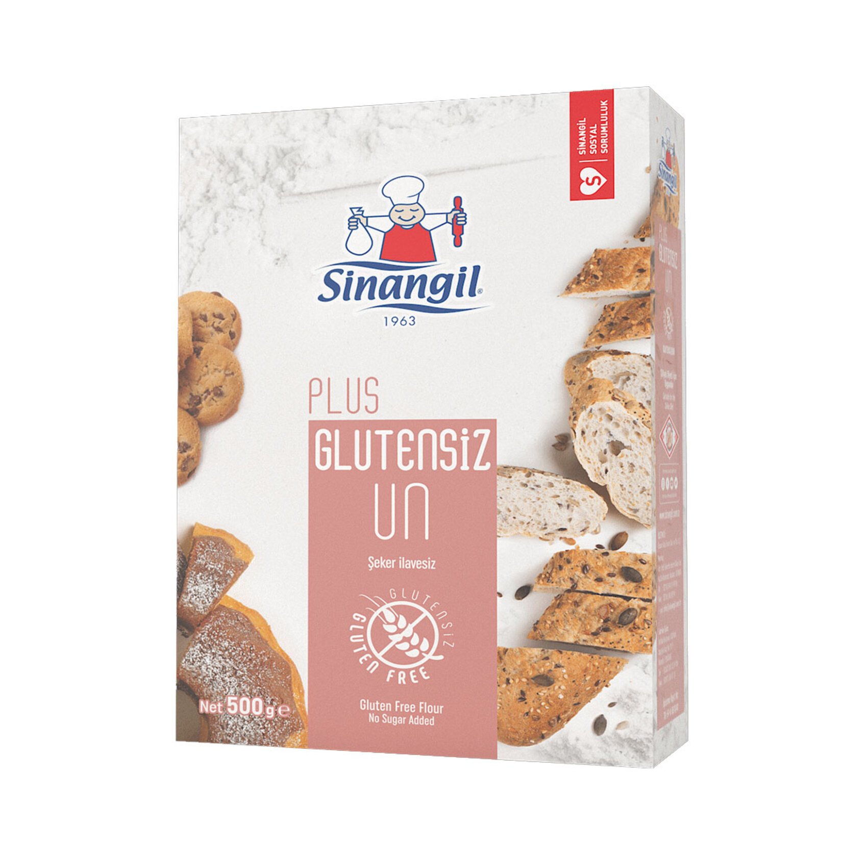 Sinangil Glutensiz Un Plus 500Gr