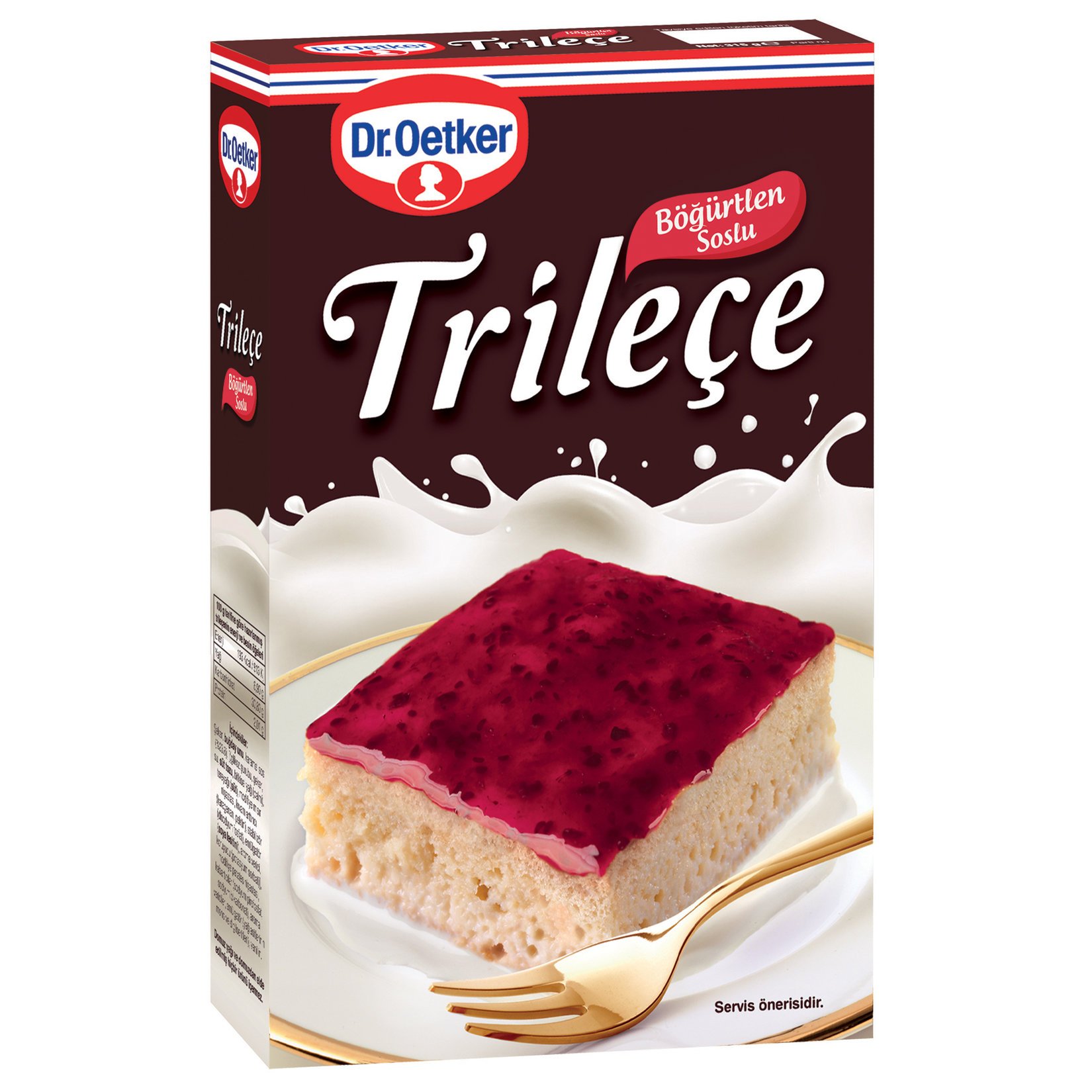 Dr.Oetker Trileçe-Böğürtlen Soslu 315 Gr