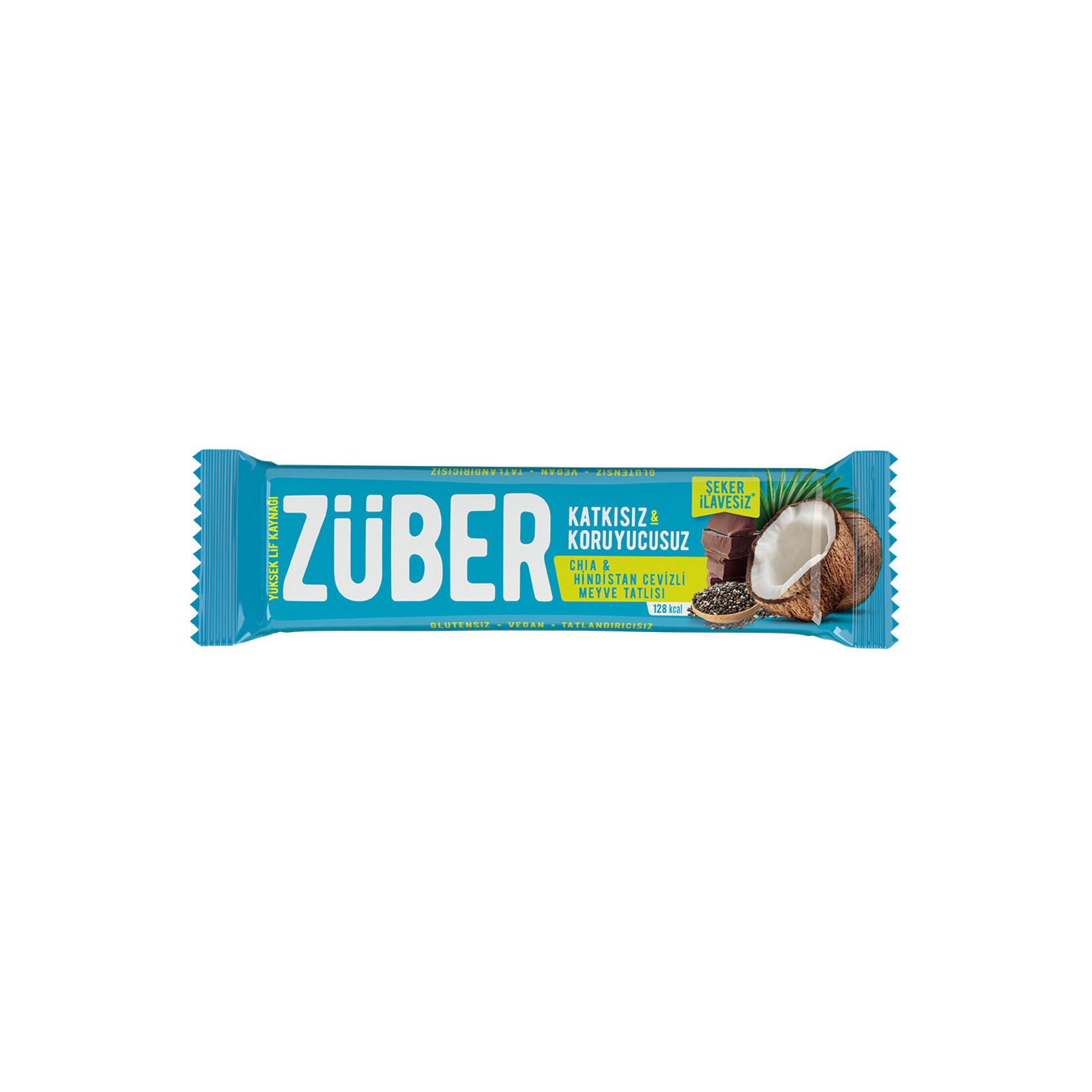 Züber Chia Hindistan Cevizli Bar 40 Gr