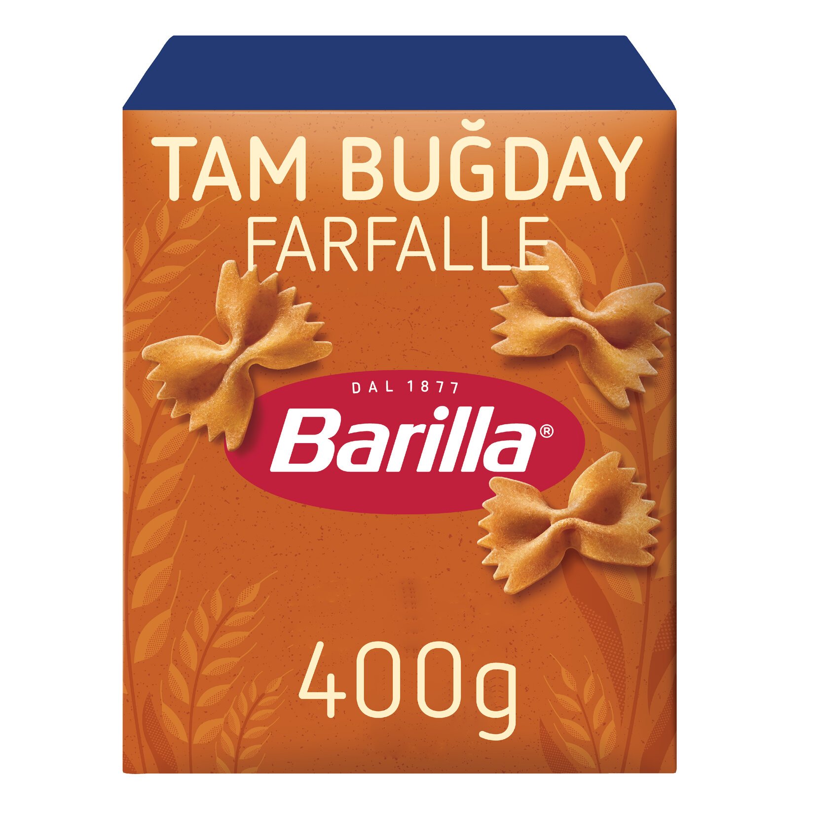 Barilla Tam Buğday Kelebek Makarna (Integrale Farfalle) 400 Gr