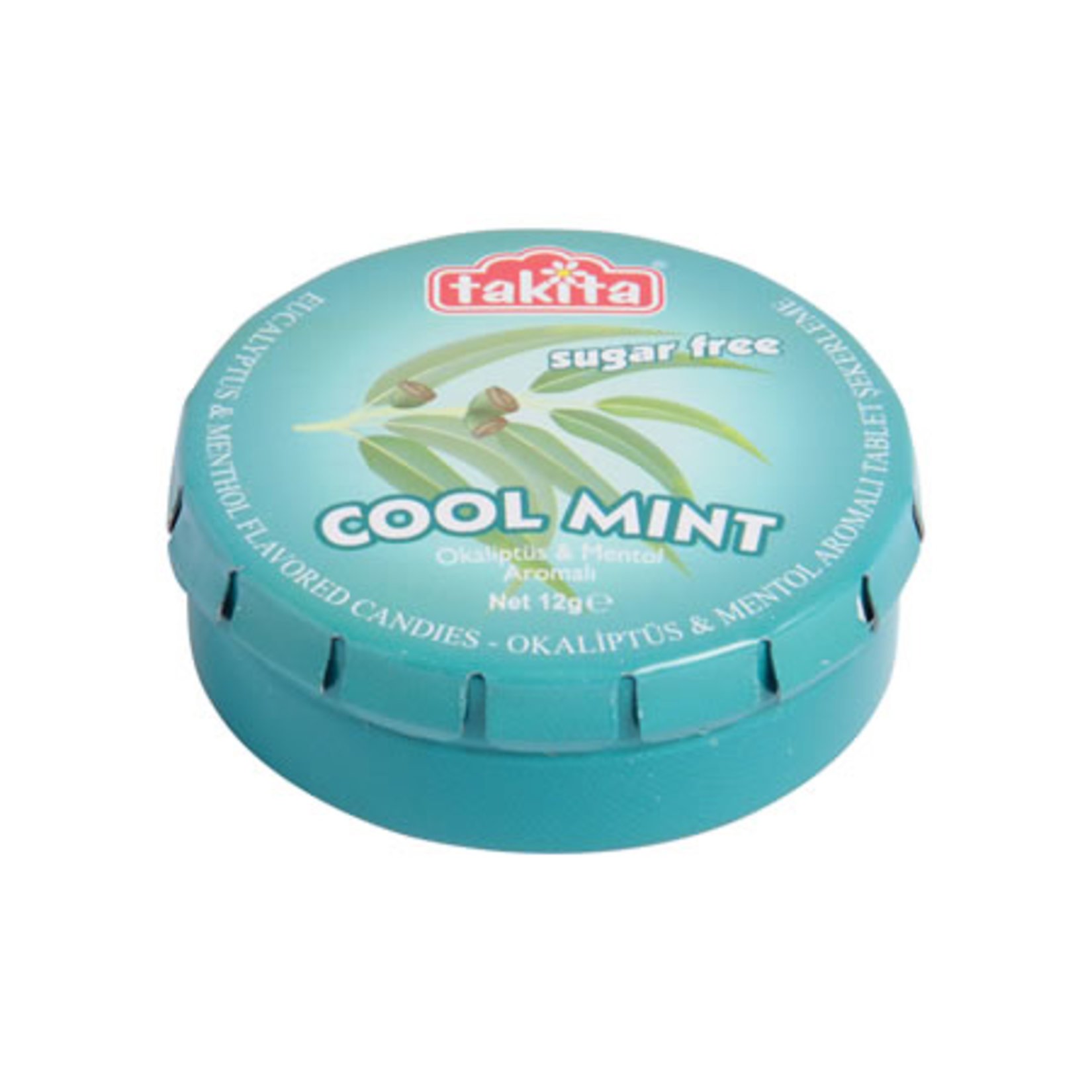 Takita Cool Mint Şekersiz Tablet Şeker 12 Gr