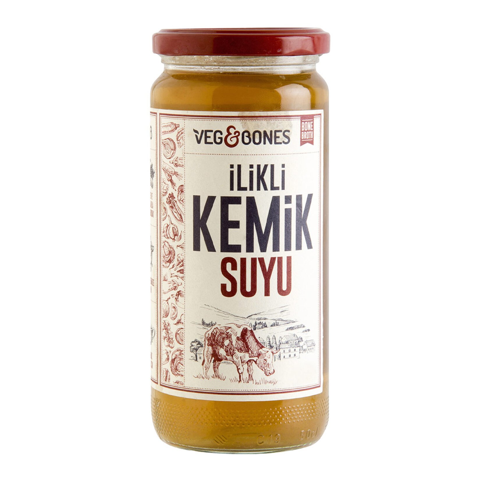 Veg&Bones İlikli Kemik Suyu 480 Ml