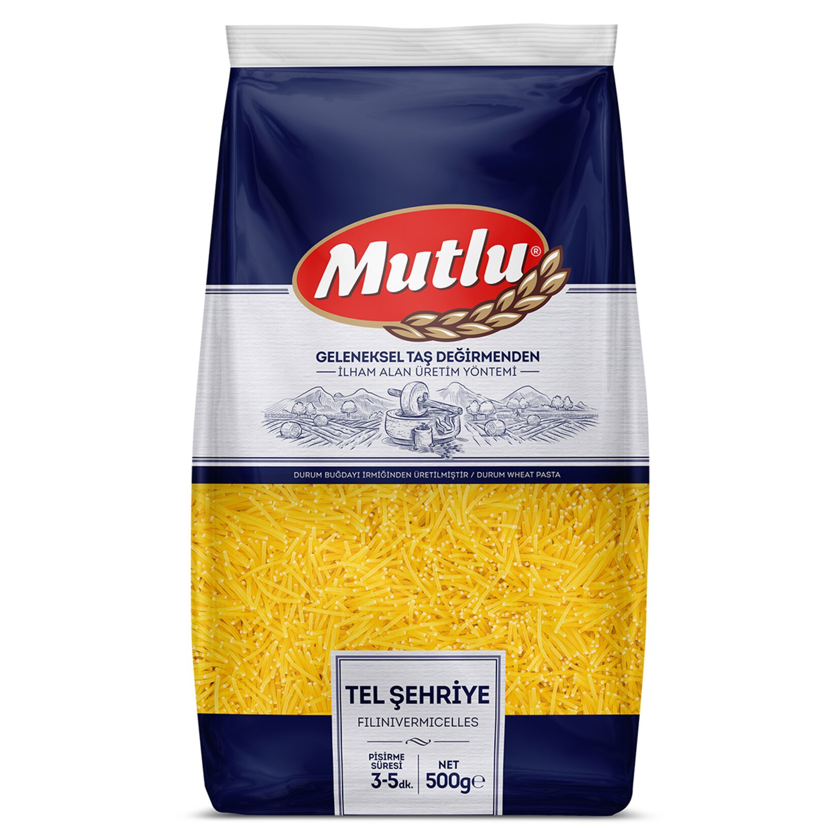 Mutlu Tel Şehriye 500 Gr