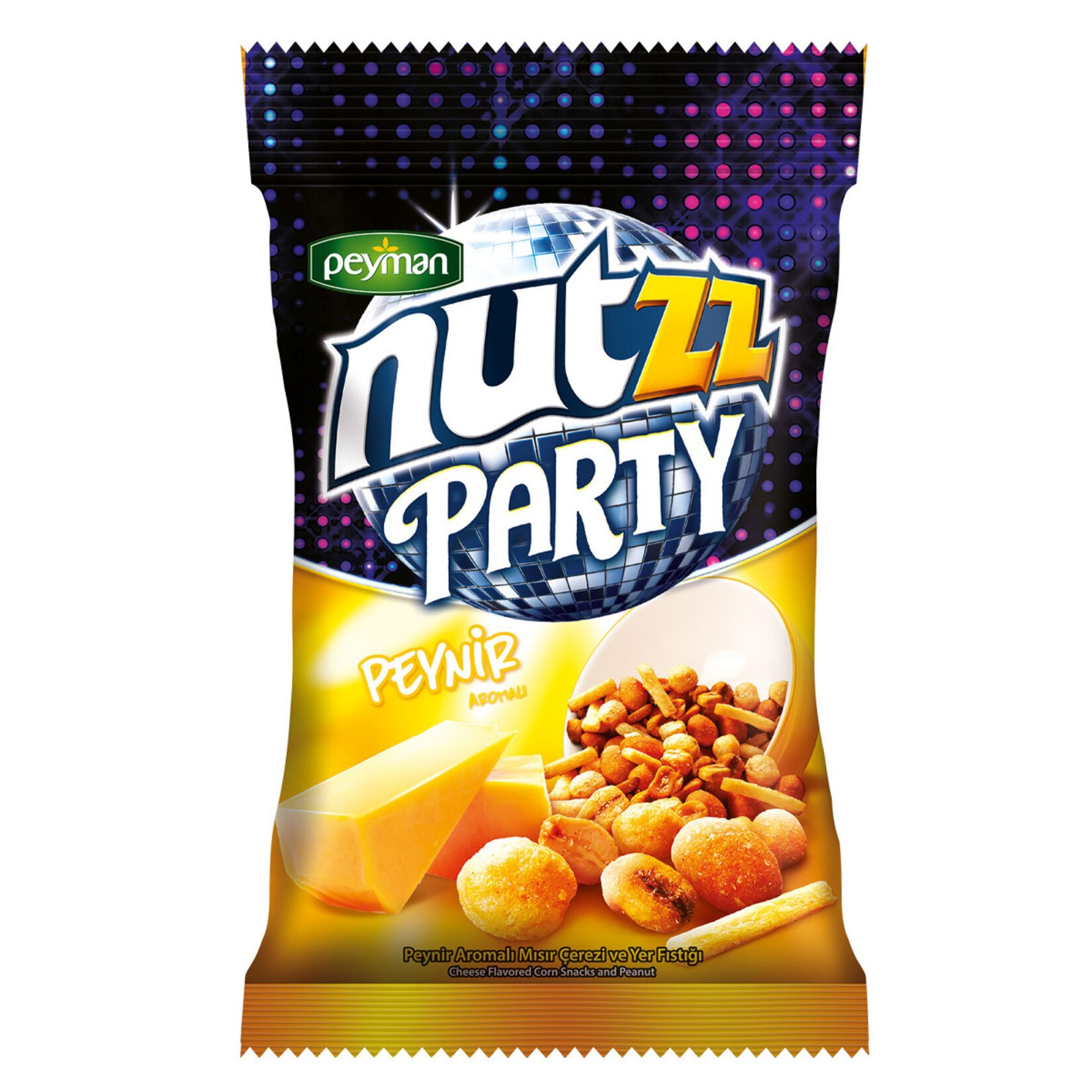 Peyman Nutzz Party Peynir Aromalı Mısır Çerezi 200 Gr