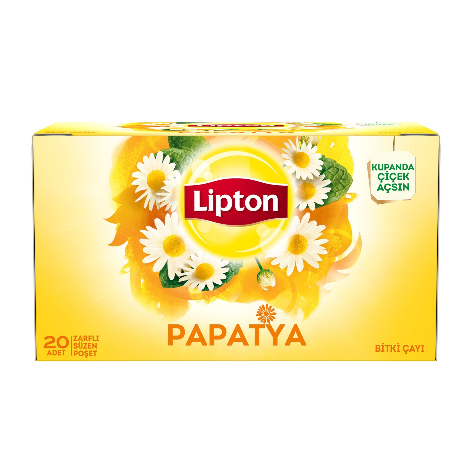 Lipton Bardak Poşet Bitki Çayı Papatya 20li