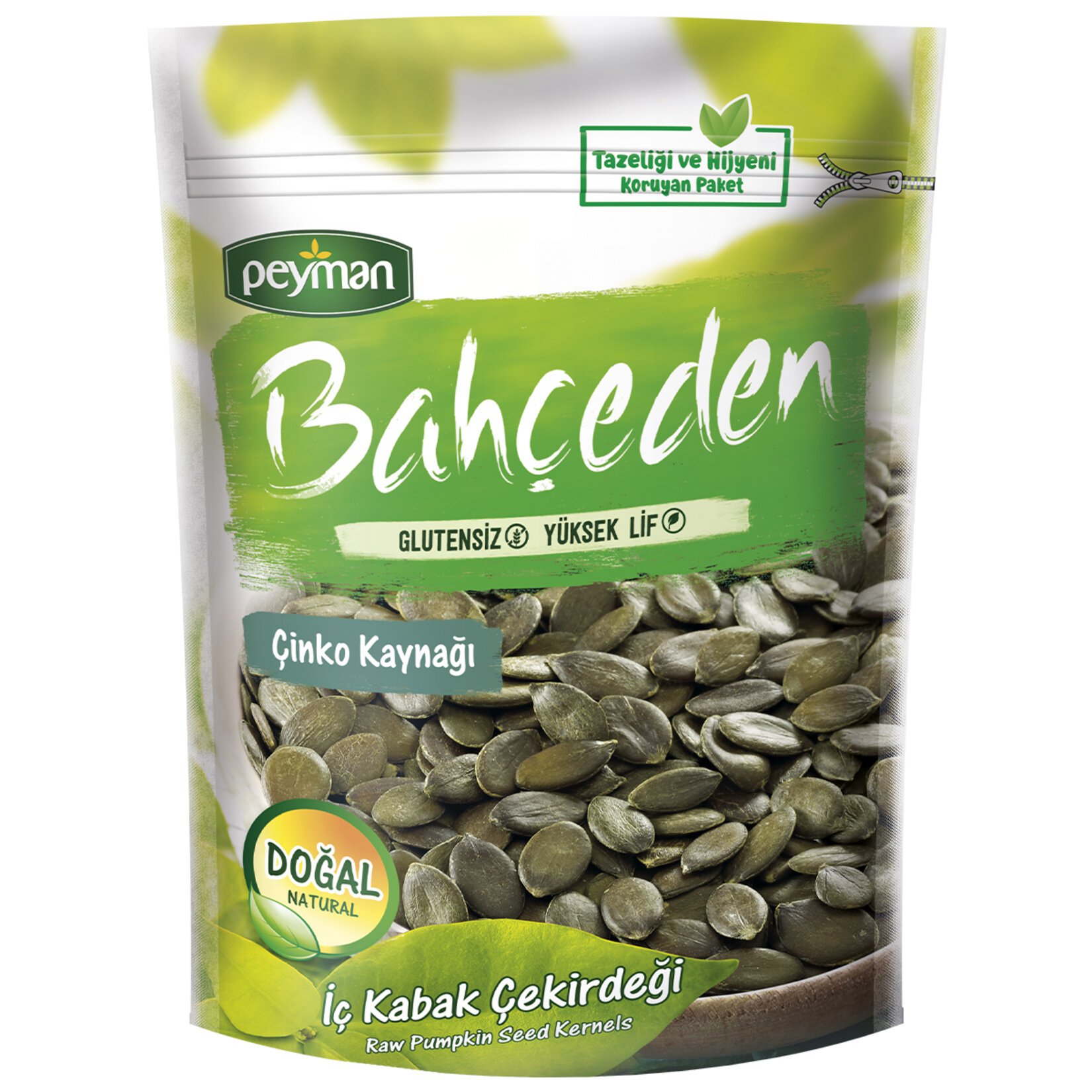 Peyman Bahçeden Çiğ İç Kabak Çekirdeği 150 Gr