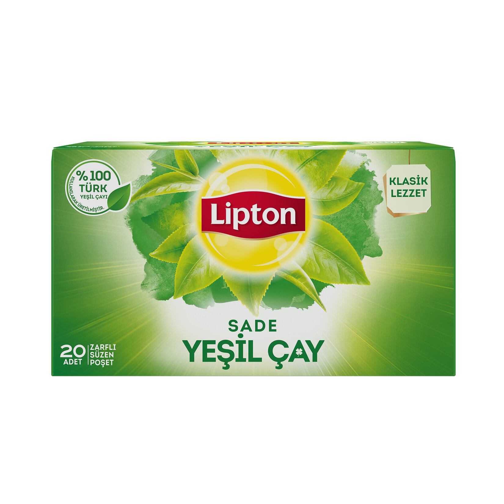 Lipton Yeşil Çay 20li Bardak Poşet 30 Gr