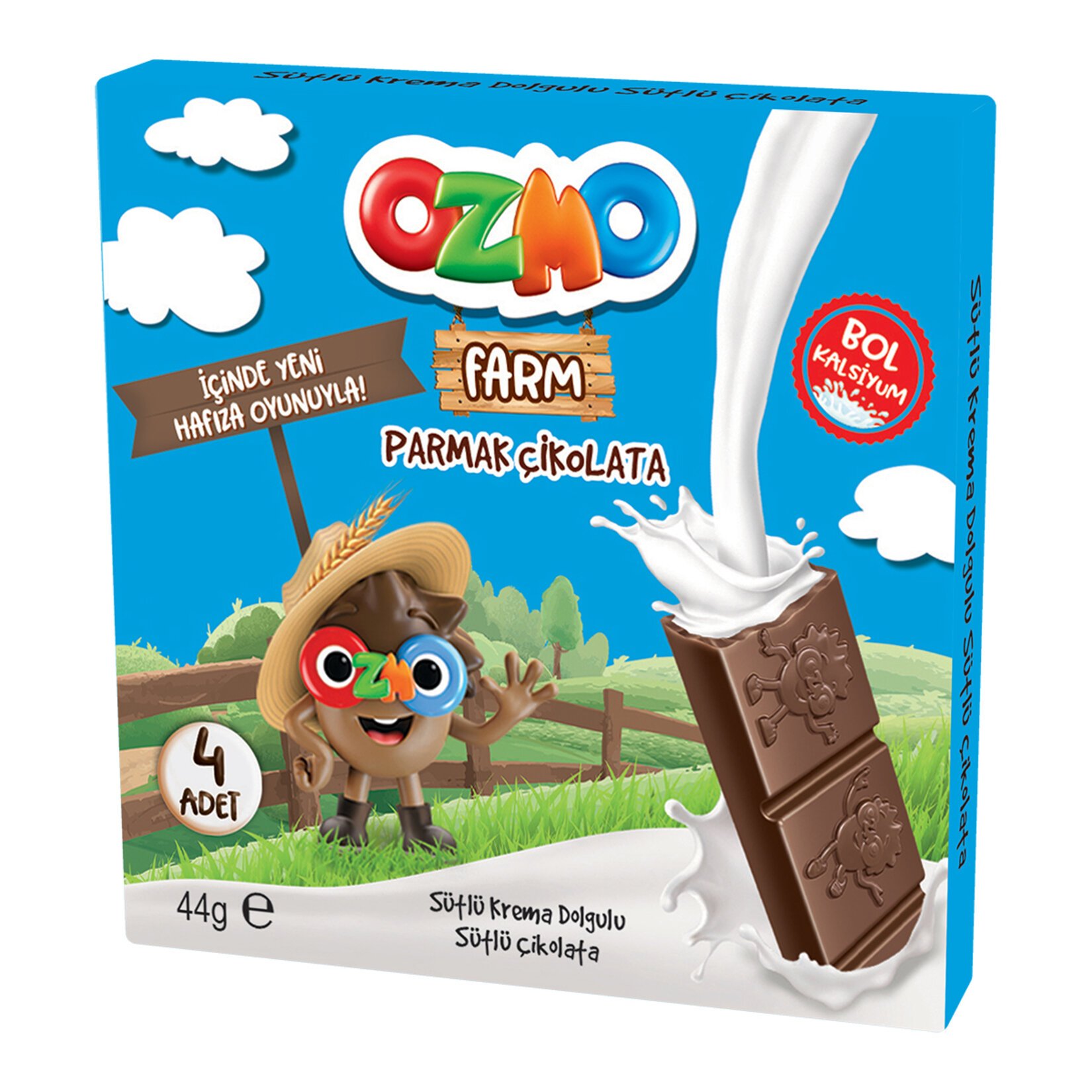 Ozmo Farm Parmak Çikolata 44 Gr