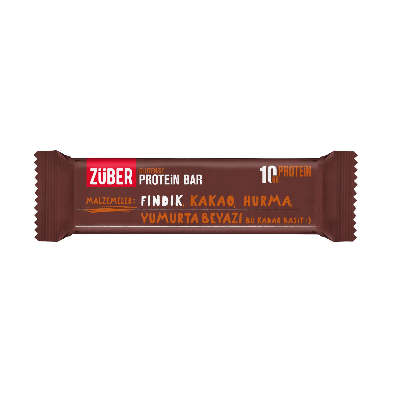 Züber Glutensiz Protein Barı Fındıklı 35 Gr