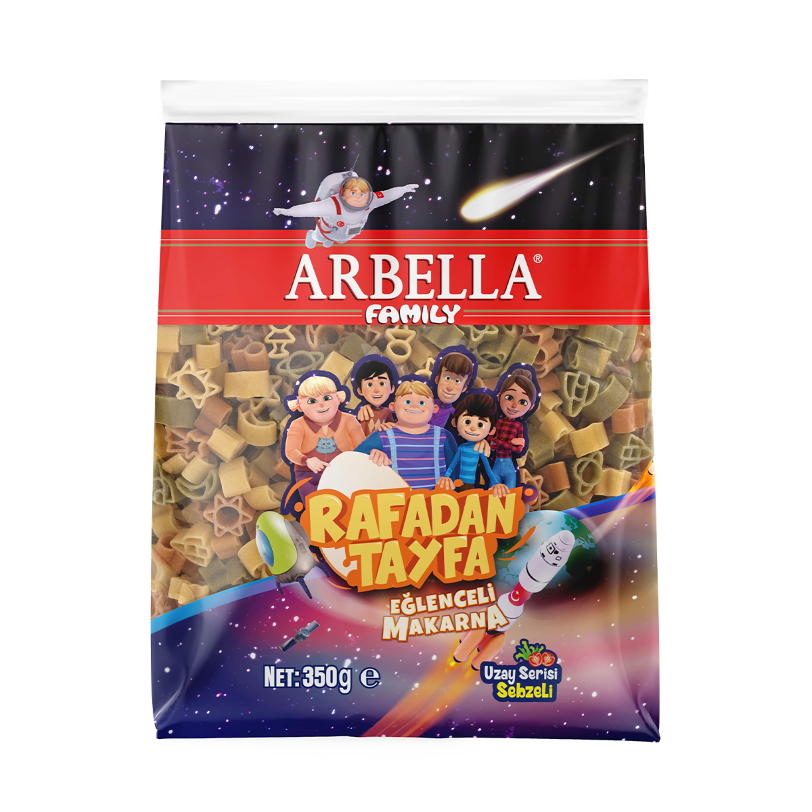 Arbella Rafadan Tayfa Sebzeli Makarna 350 Gr