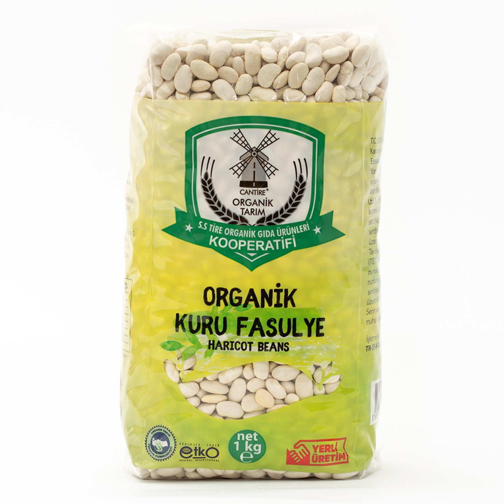 S.S Tire Organik Kuru Fasulye 1 Kg