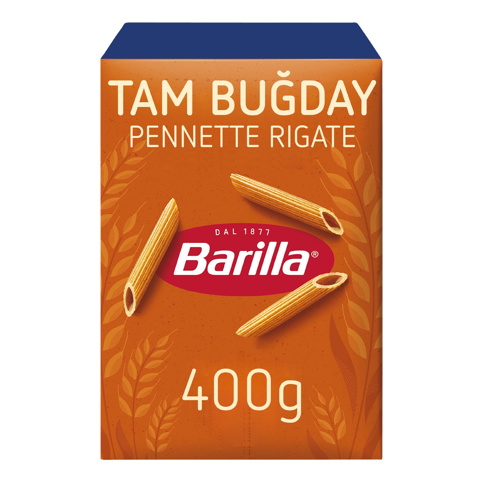 Barilla Tam Buğday Kalem Makarna (Integrale Pennette Rigate) 400 Gr