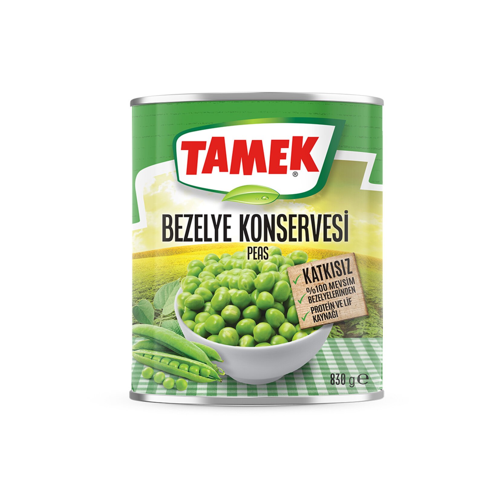 Tamek Bezelye 830 Gr