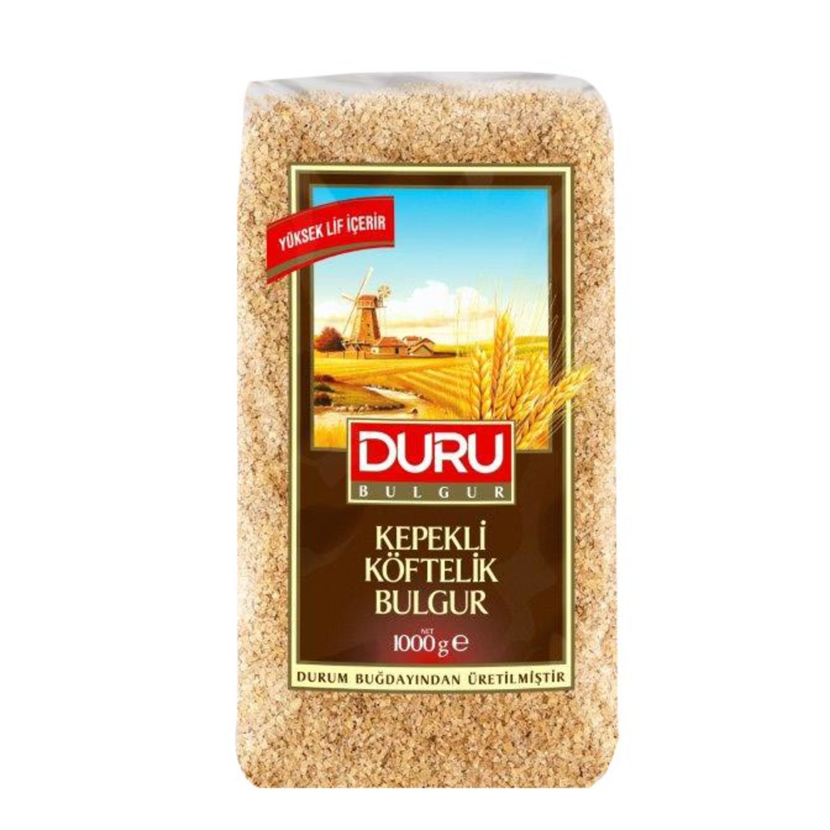 Duru Kepekli Köftelik Bulgur 1 Kg