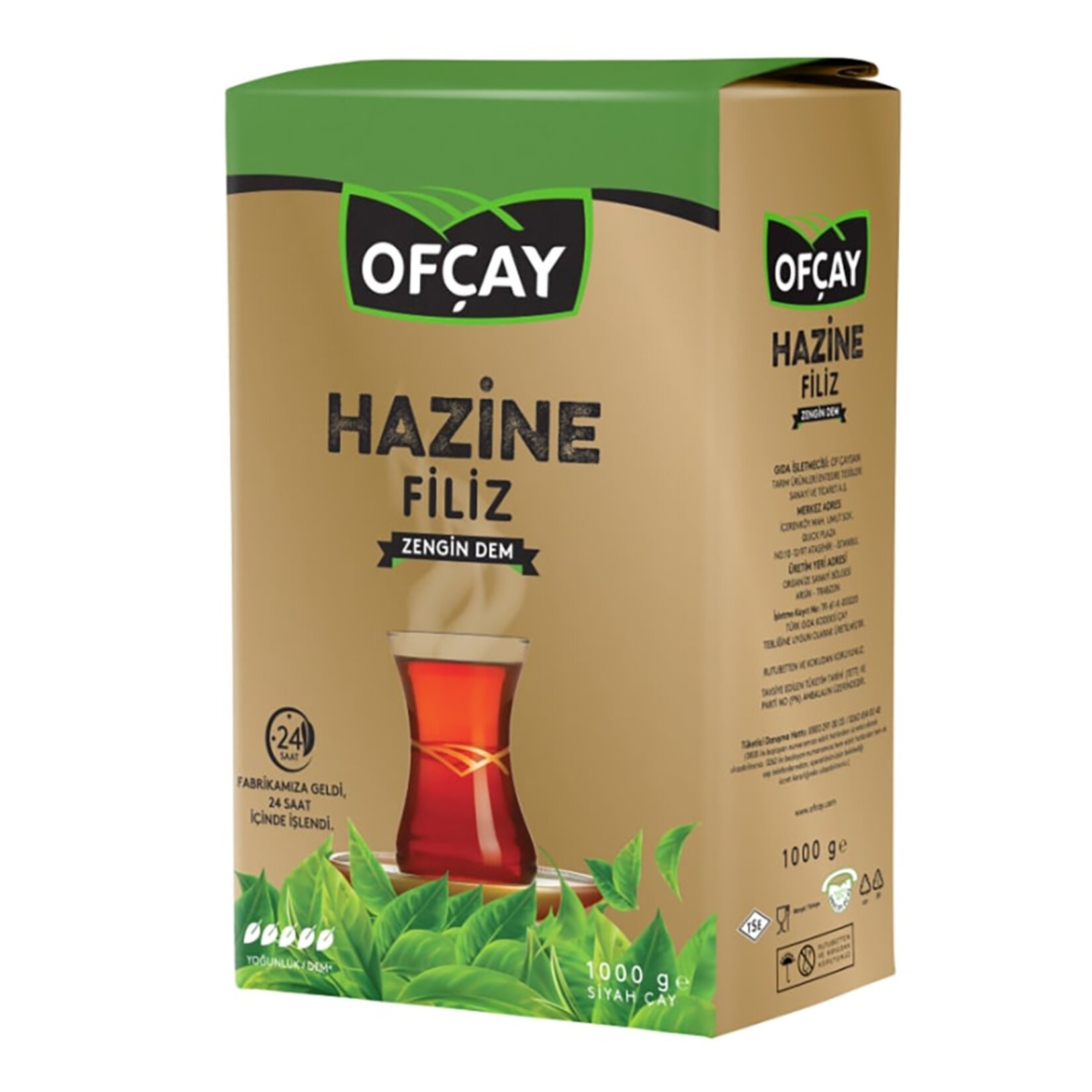 Ofçay Hazine Dökme Çay 1000Gr