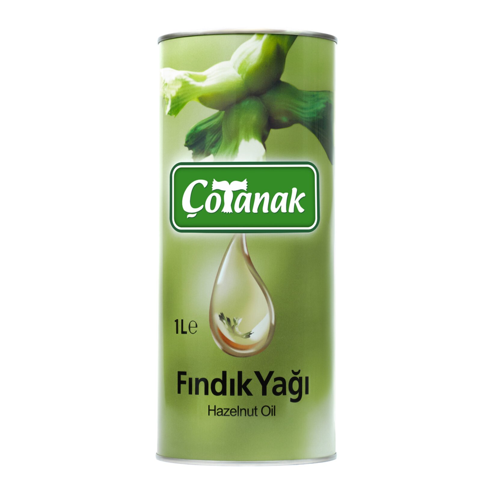 Çotanak Fındık Yağı 1 L Teneke