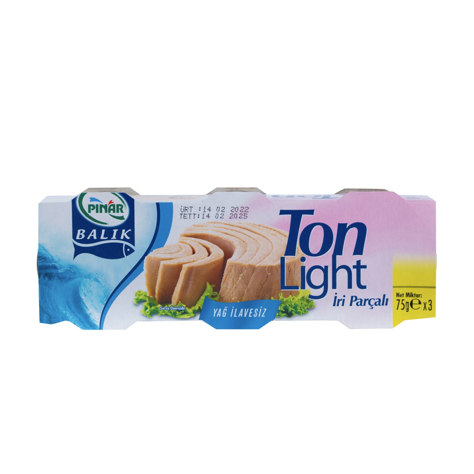 Pınar Ton Balığı Light 3x75 Gr