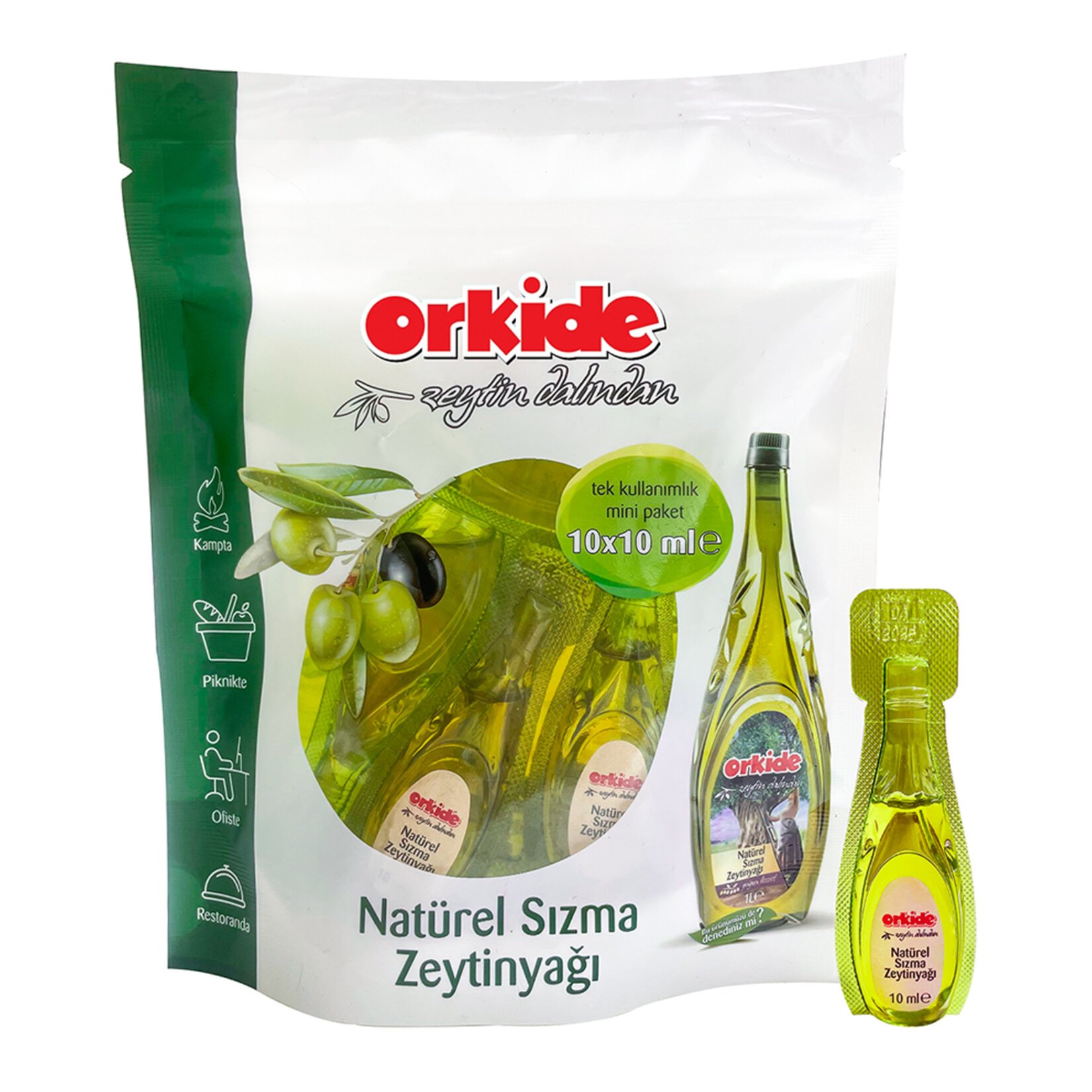 Orkide Naturel Sızma Zeytinyağı 10x10Ml