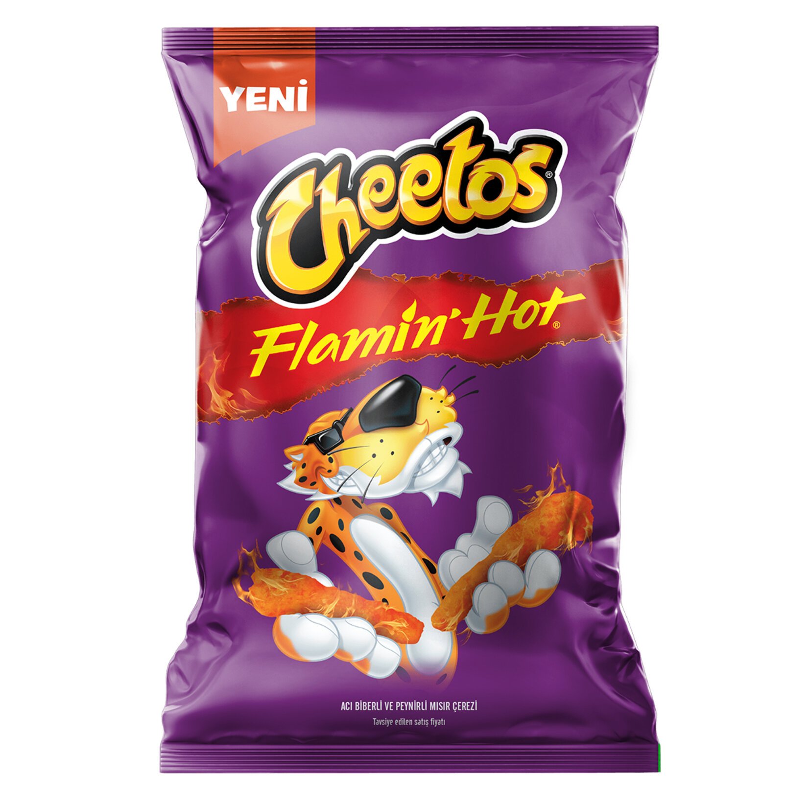 Cheetos Flamin Hot Acı Biber & Peynirli Mısır Cipsi 102Gr