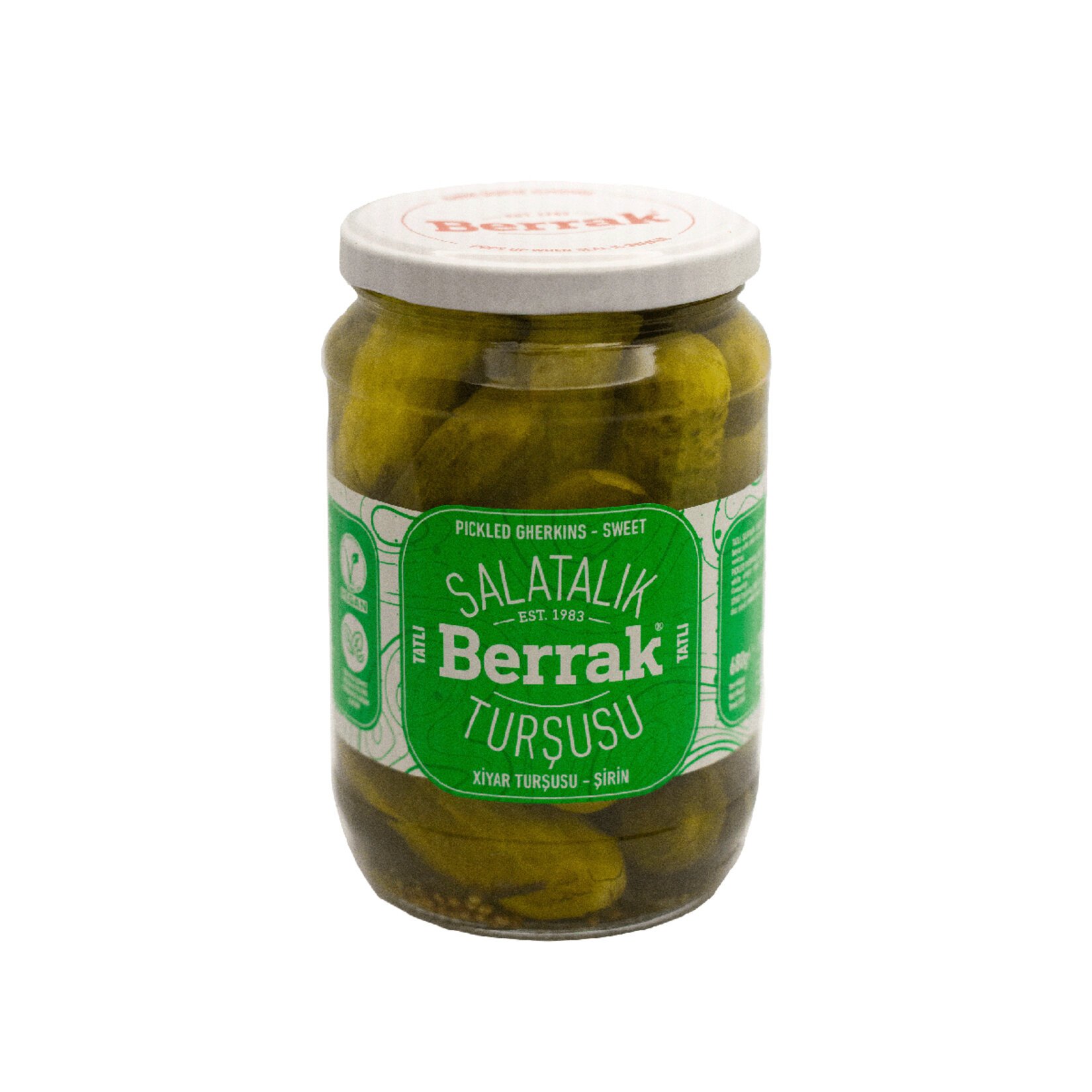 Berrak Tatlı Salatalık Turşusu 680Gr