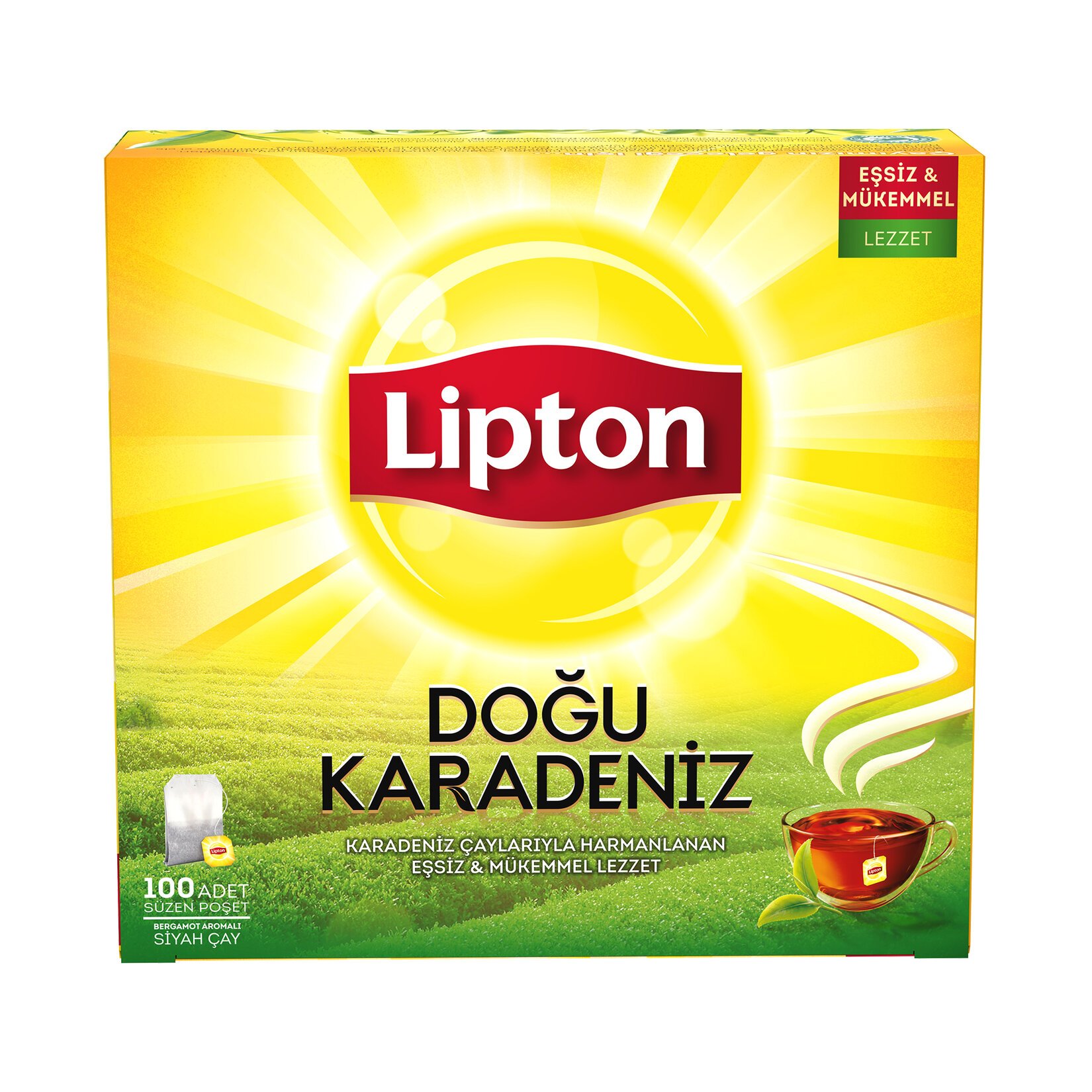 Lipton Doğu Karadeniz Çayı 100lü Bardak Poşet 200 G